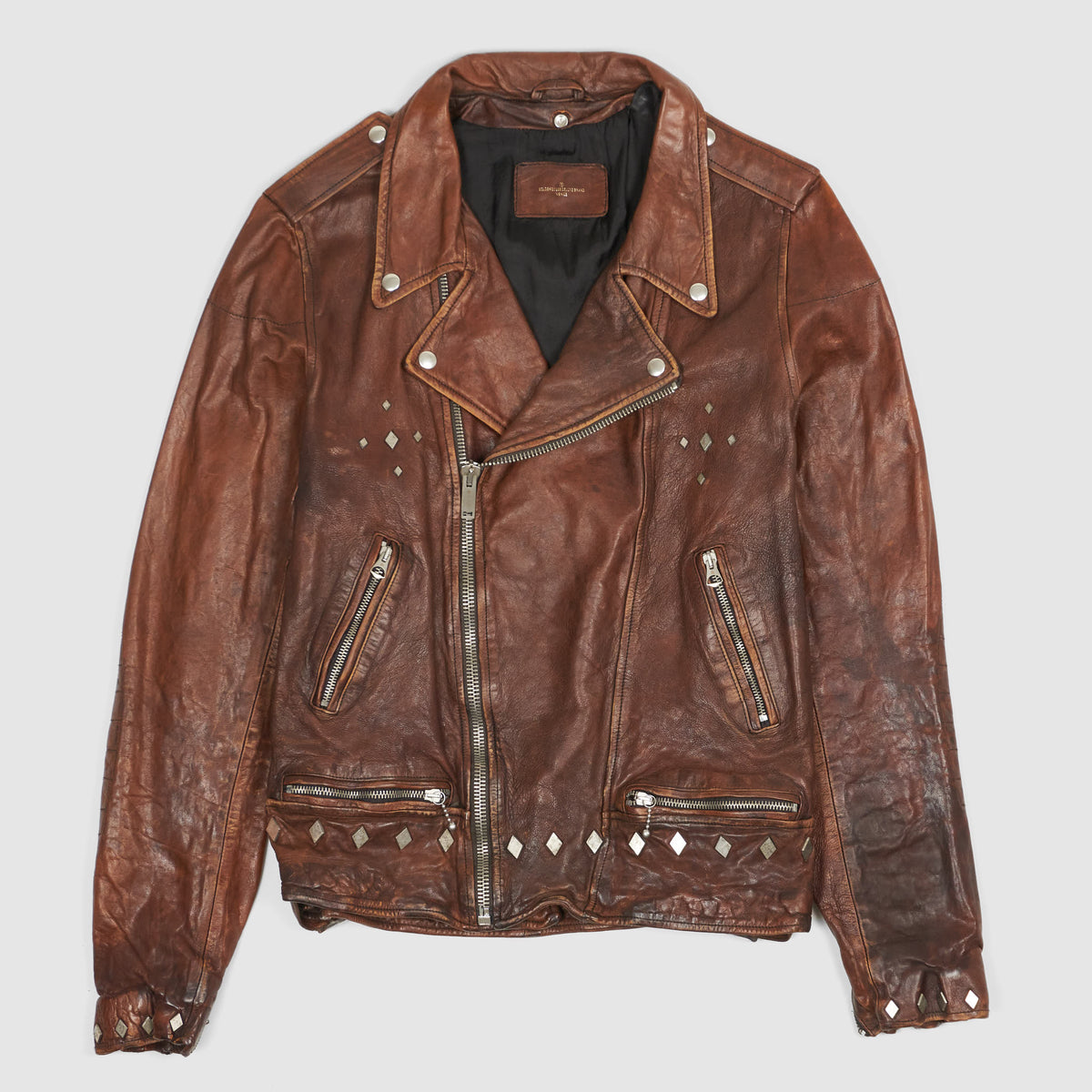 Golden Goose Motor Rider Leather Jacket