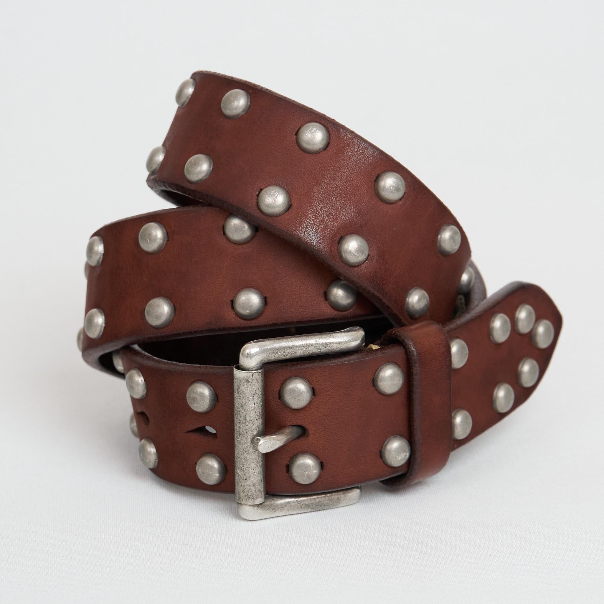 Vintage Works Studs Belt - DeeCee style