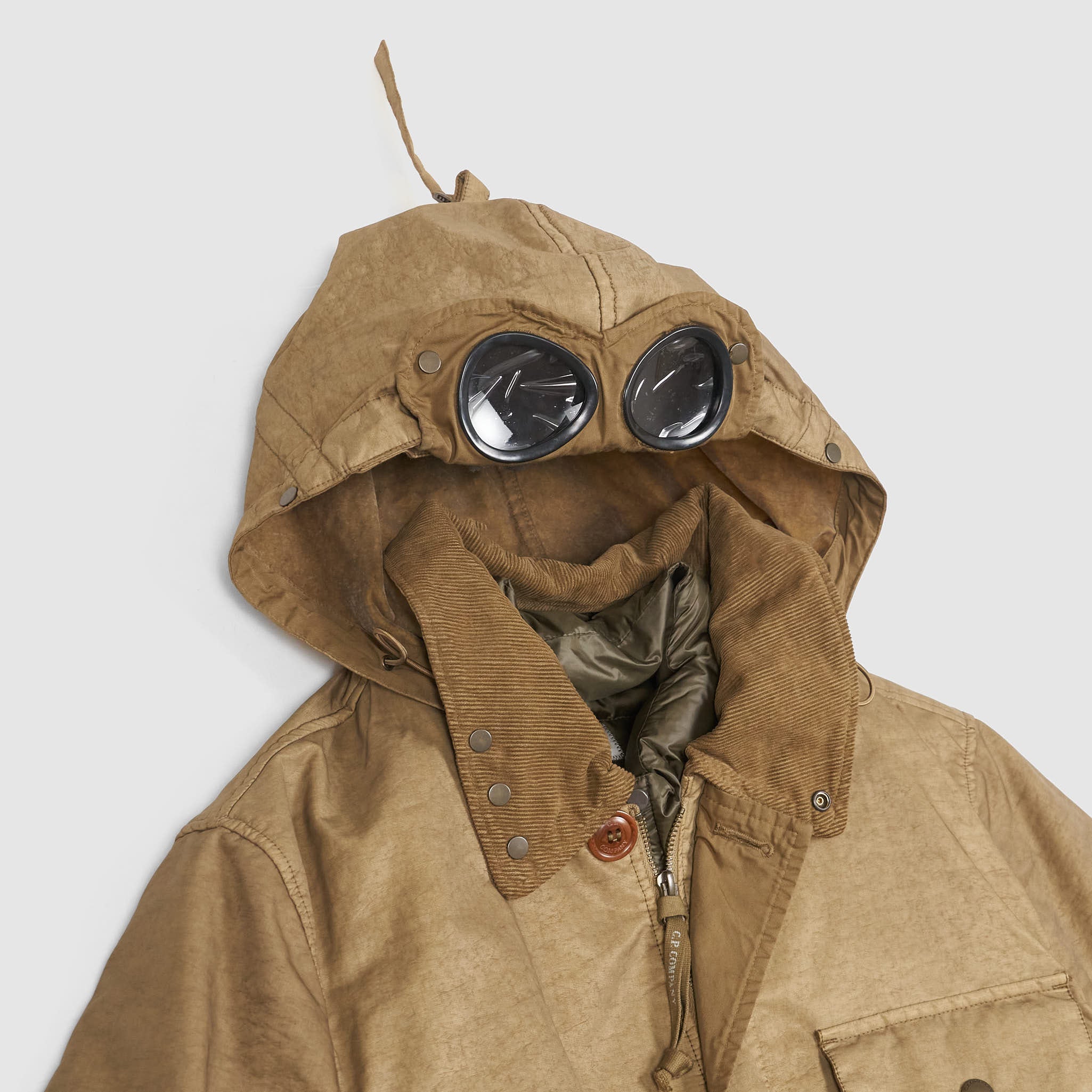 Vintage Cp Company Goggles Company Goggles Short Parka Car Coat