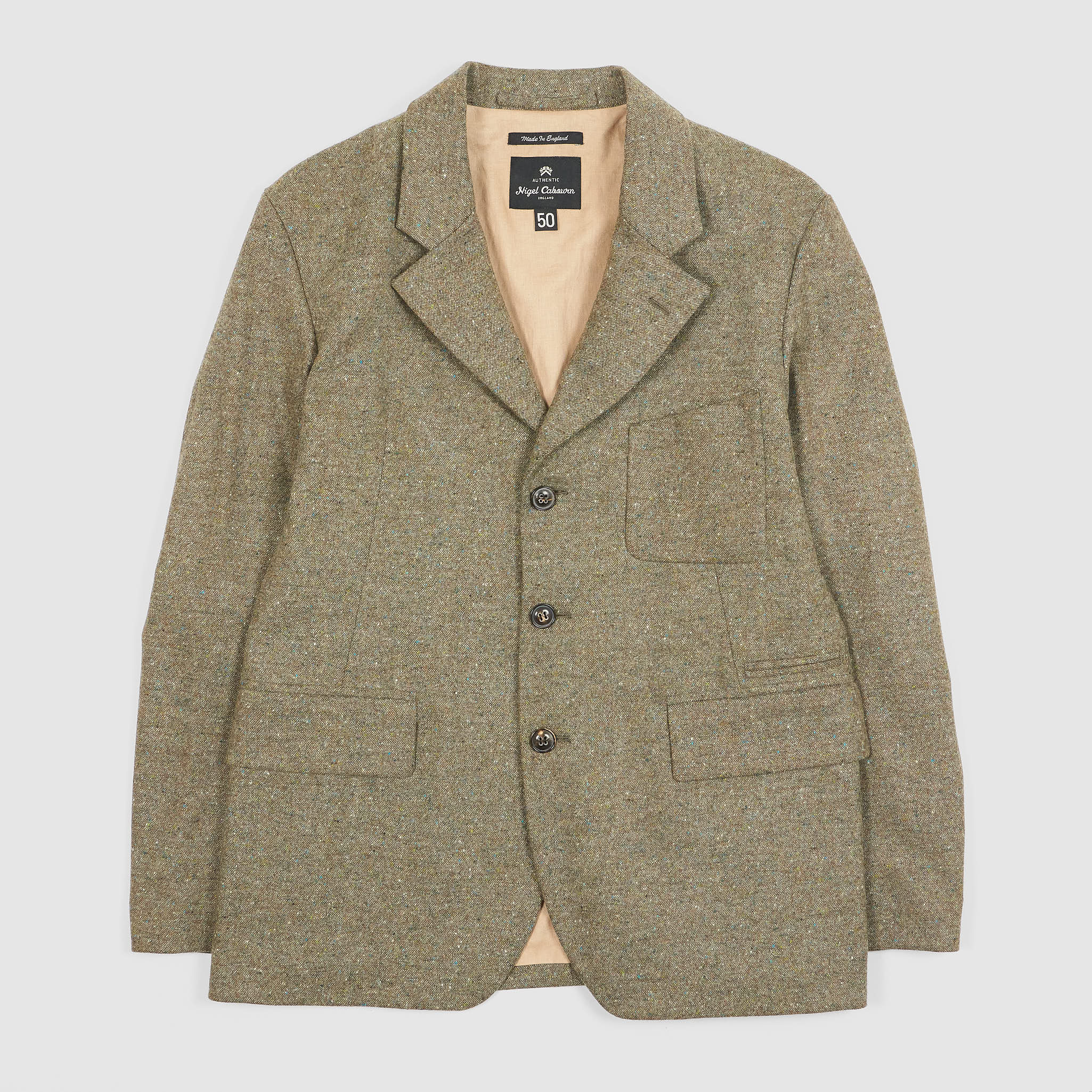 Nigel Cabourn Classic Soft Wool Blazer - DeeCee style