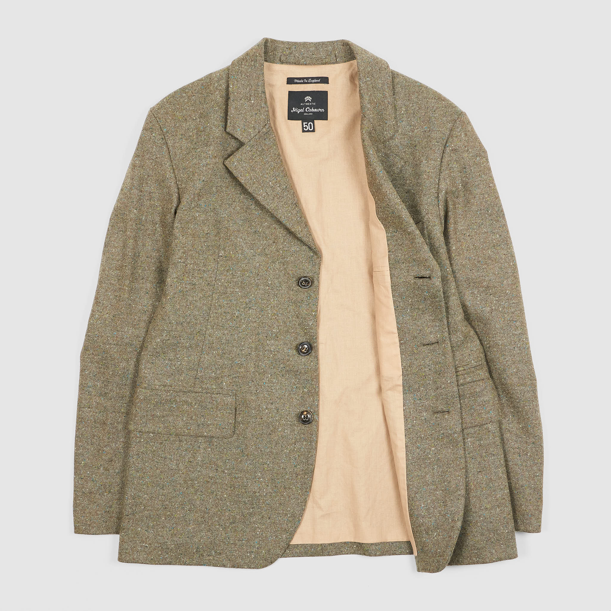 Nigel Cabourn Classic Soft Wool Blazer - DeeCee style