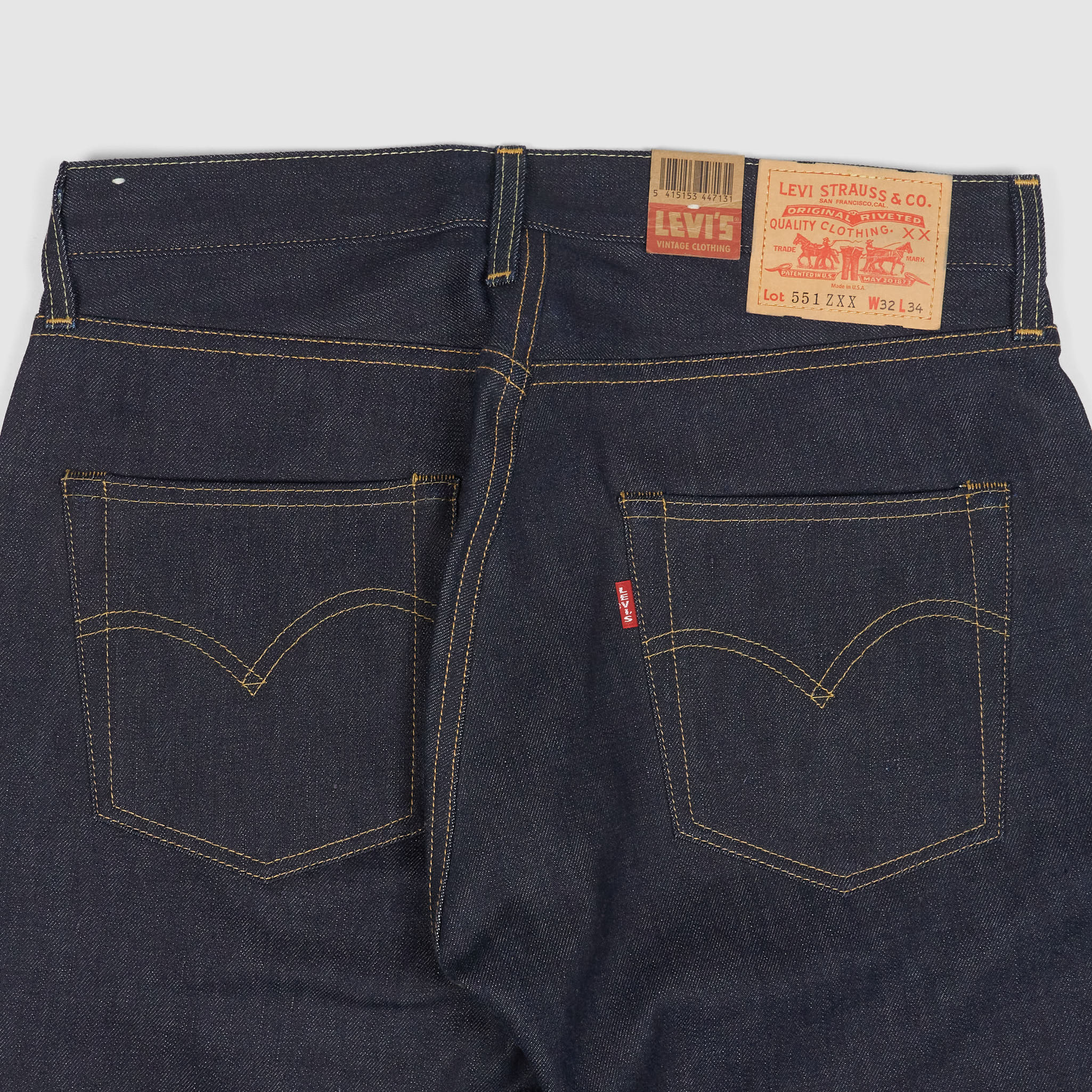 Levi's® Vintage Clothing 551™ZXX 1962 Cone Denim Jeans - DeeCee style