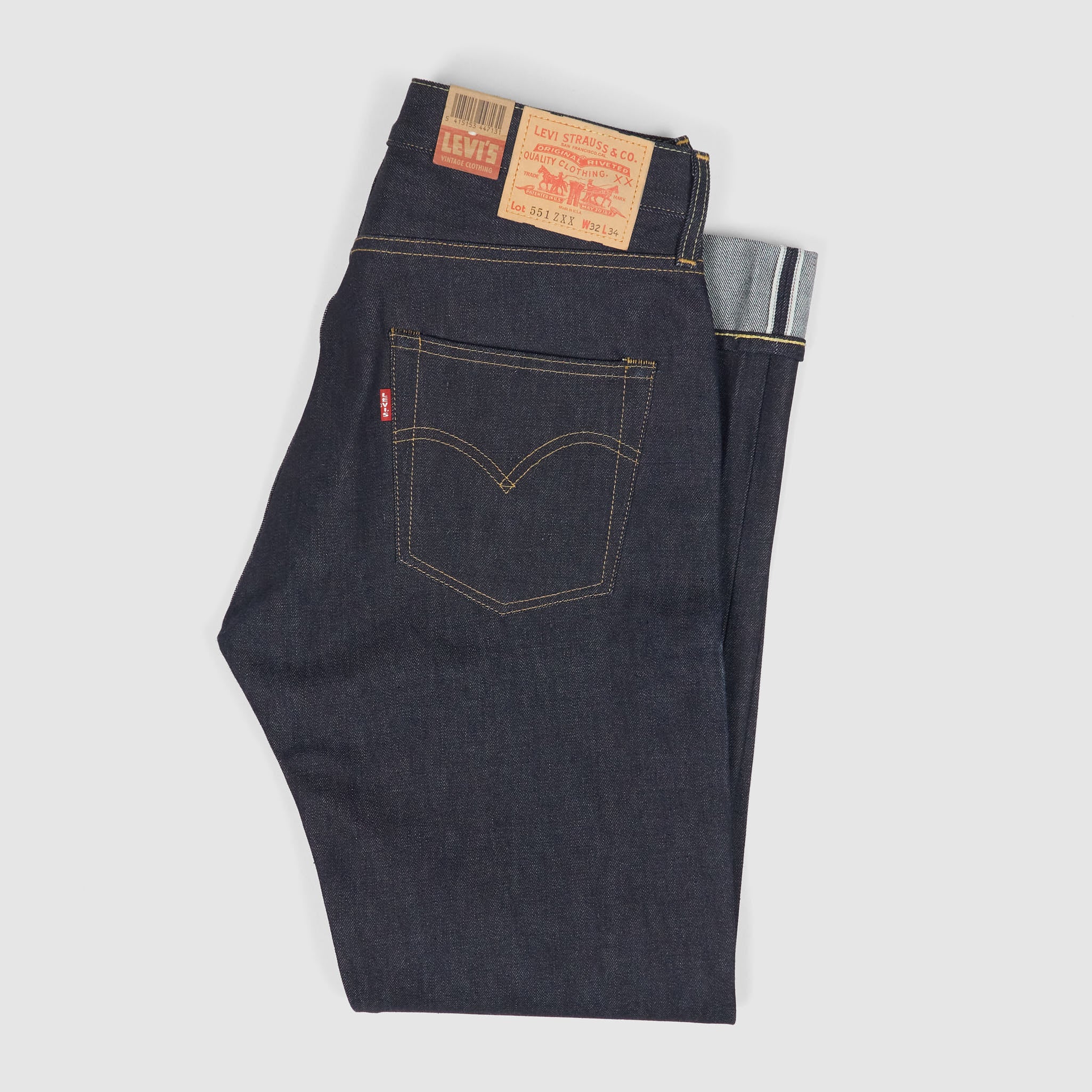 Levi's® Vintage Clothing 551™ZXX 1962 Cone Denim Jeans - DeeCee style