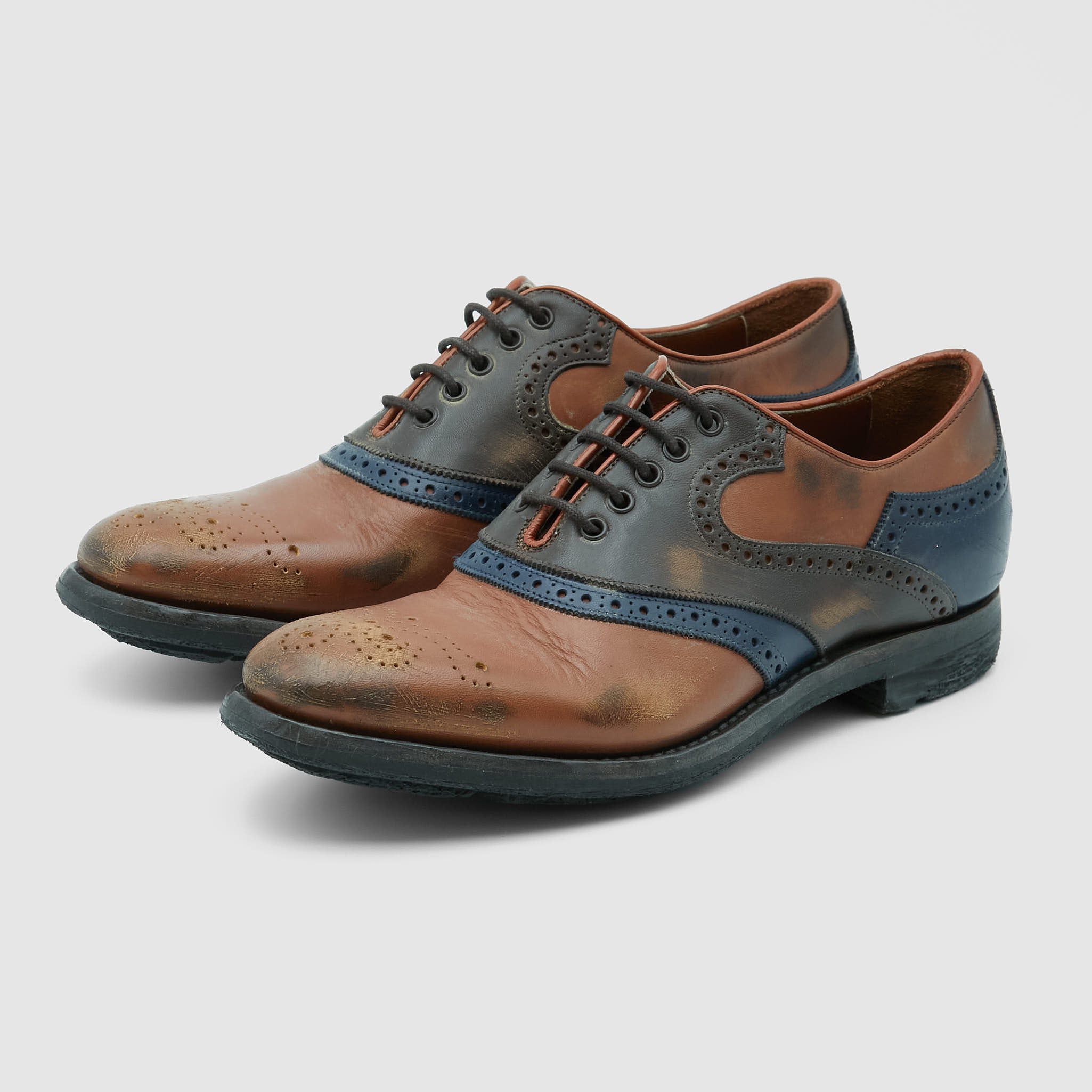 Distressed oxford shoes mens 2025