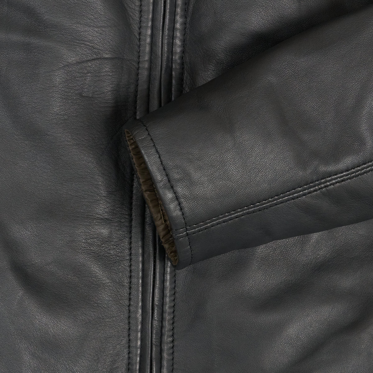 Stewart Ladies Reversible Down Hooded Leather Jacket