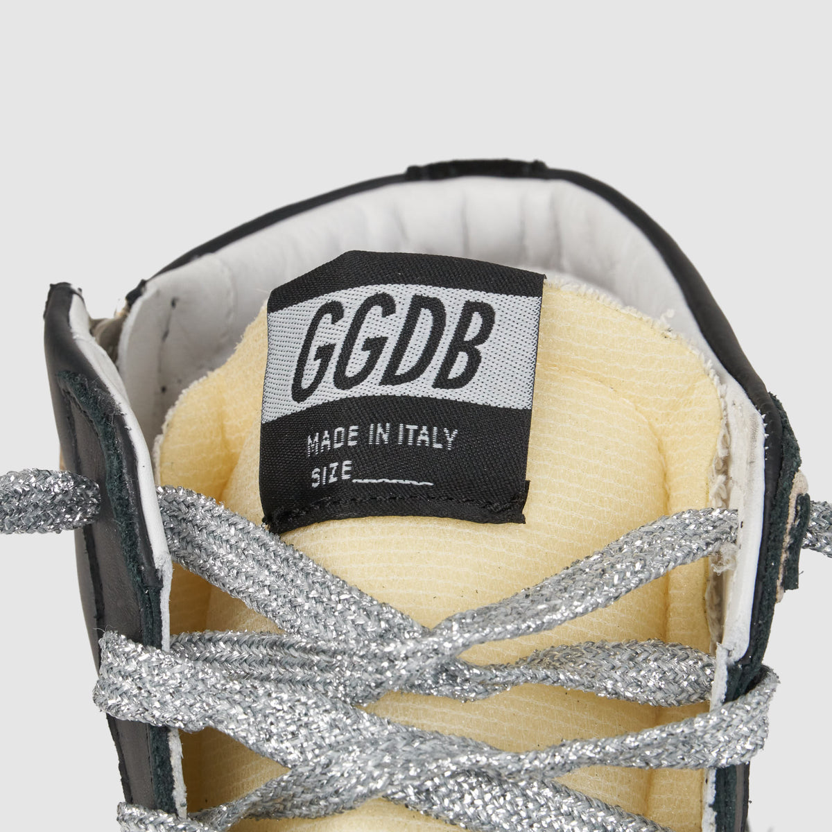 Golden Goose High Black Ice Slide Sneakers