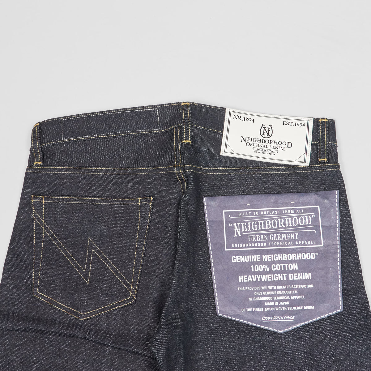 Neighborhood 5-Pocket Slim Narrow 14oz. Jeans - DeeCee style