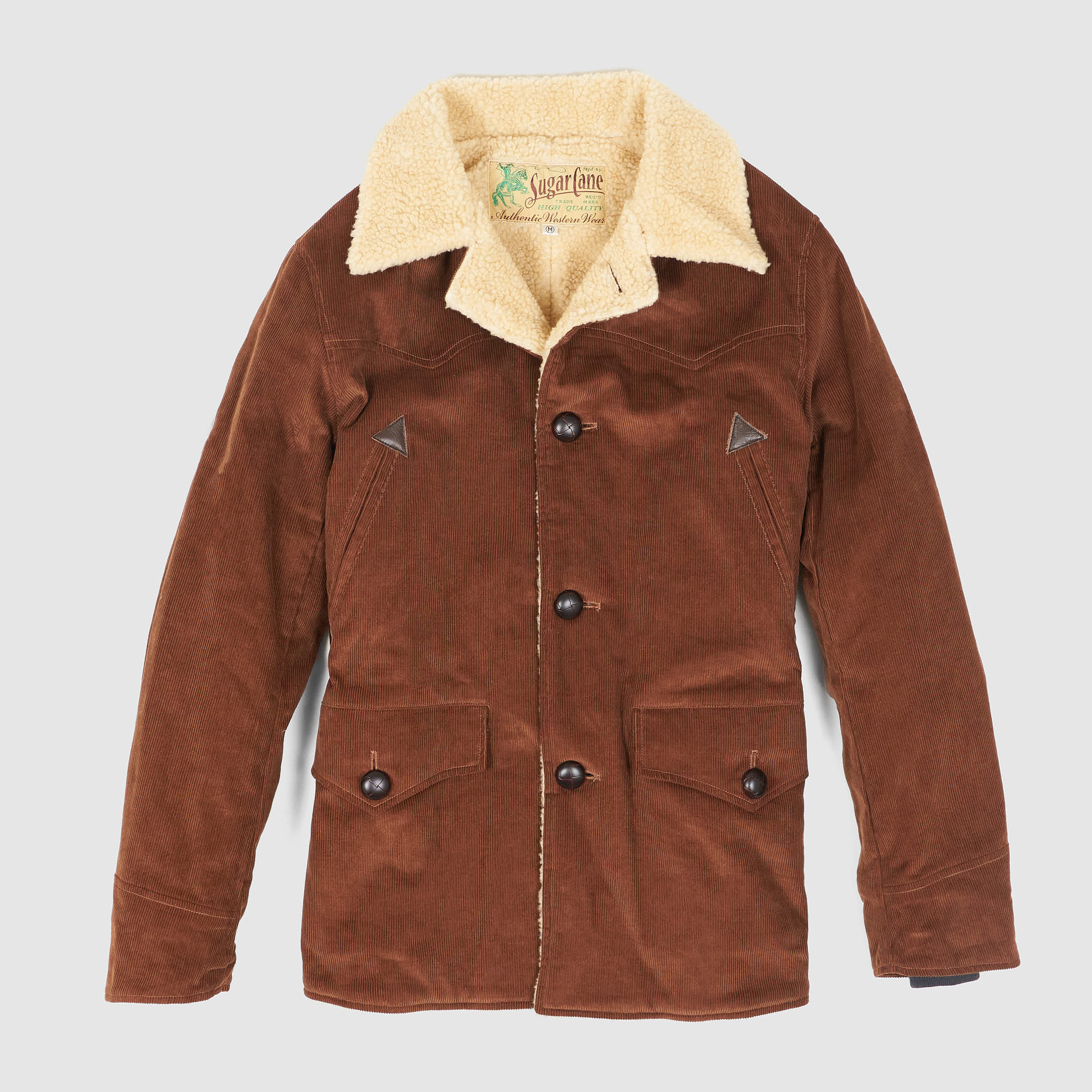 Sugar Cane Corduroy Western Ranch Coat - DeeCee style