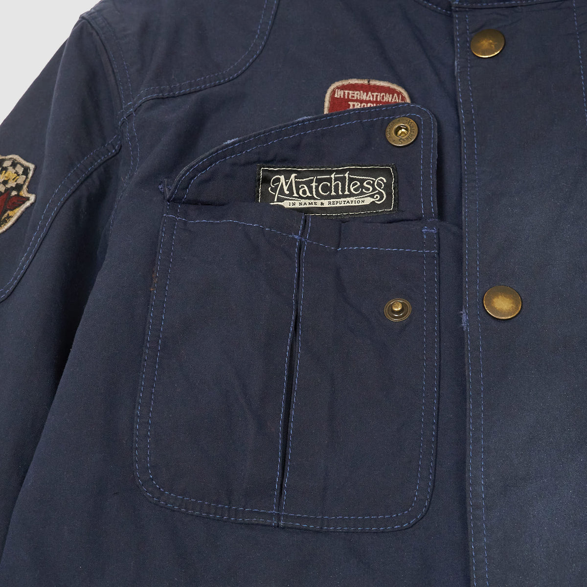 Matchless Road Driver Vintage Style Lightweight Wax-Jacket