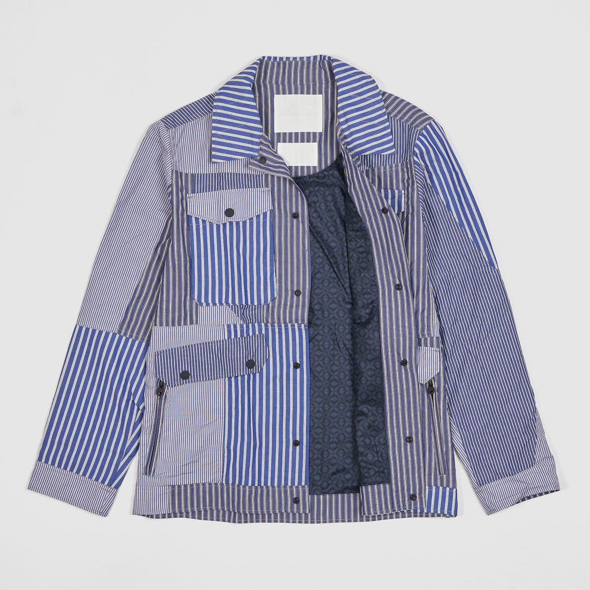 White Mountaineering Patchwork Casual Jacket
