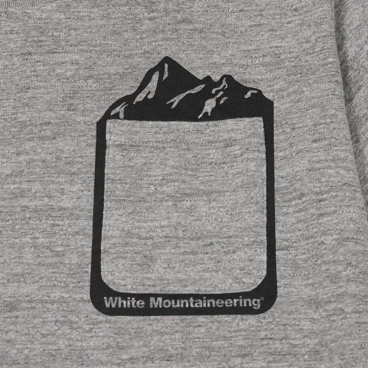 White Mountaineering Mountain Pocket Crew Neck Short Sleeve T-Shirt