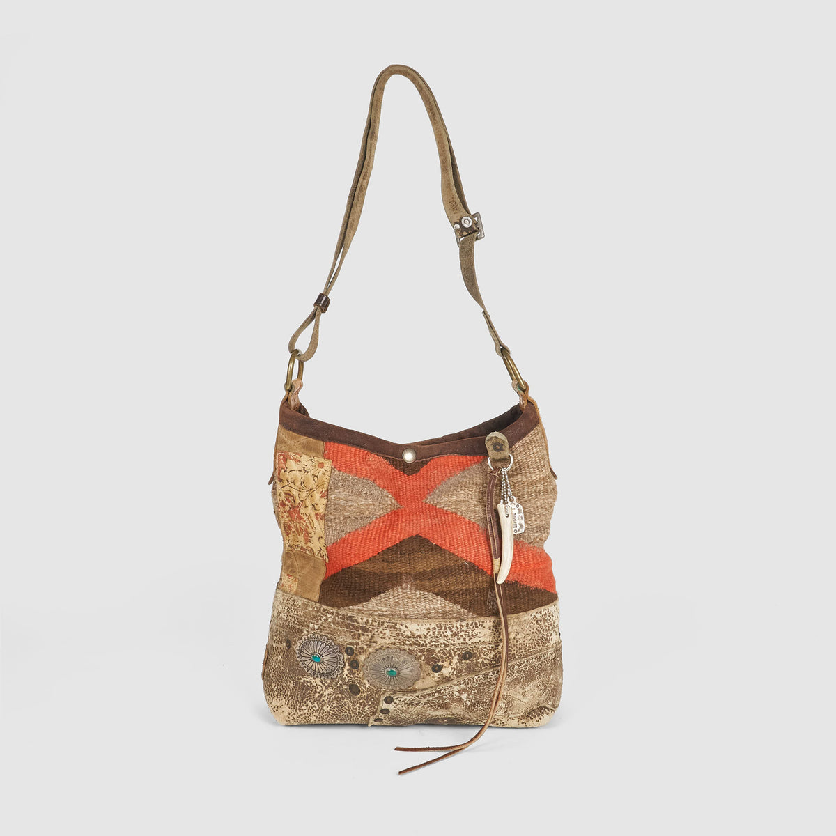 J. Augur Design Patchwork Small Bag