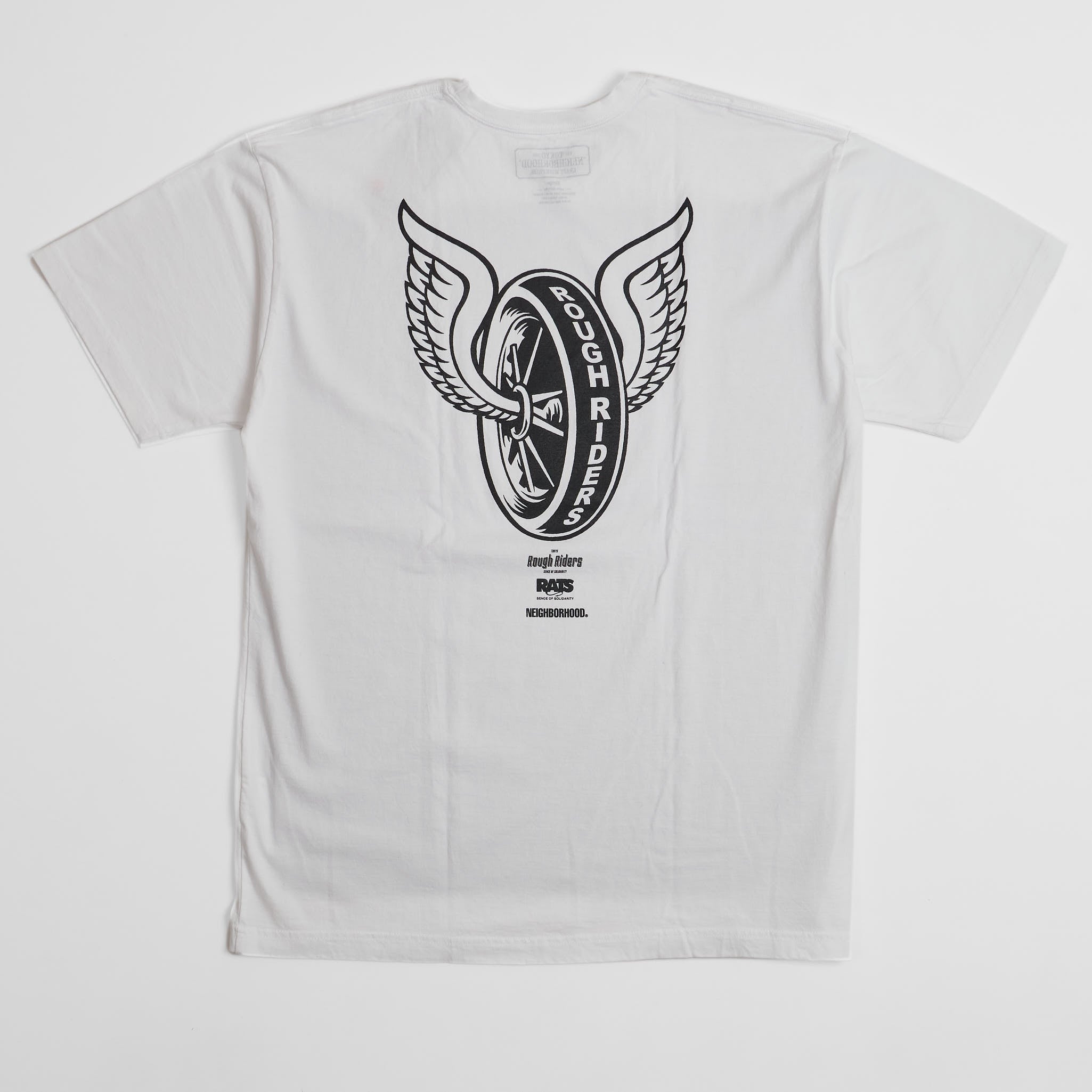 Neighborhood Graphic Crew Neck T-Shirt Rough Riders Tokyo [Archive