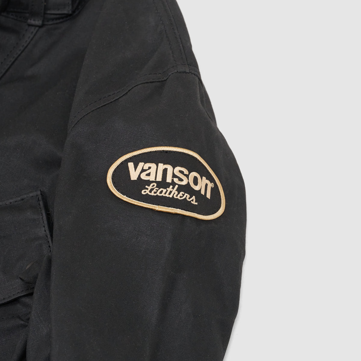 Vanson Waxed Canvas Motorcycle Jacket