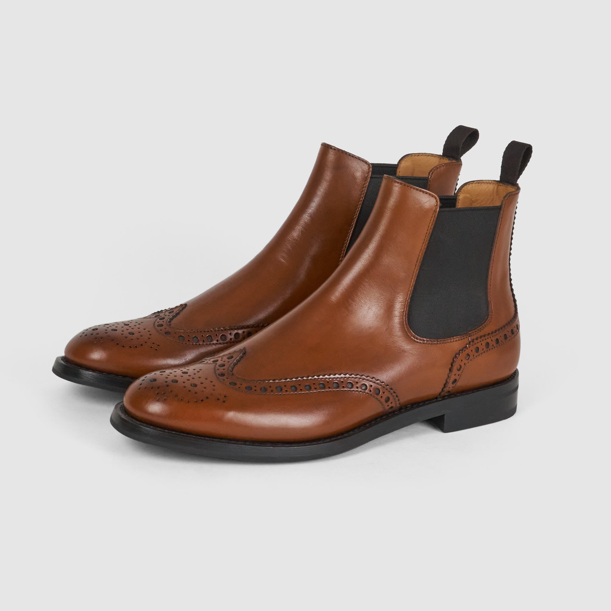 Church's Ladies Ketsby Chelsea Brogue Boot - DeeCee style