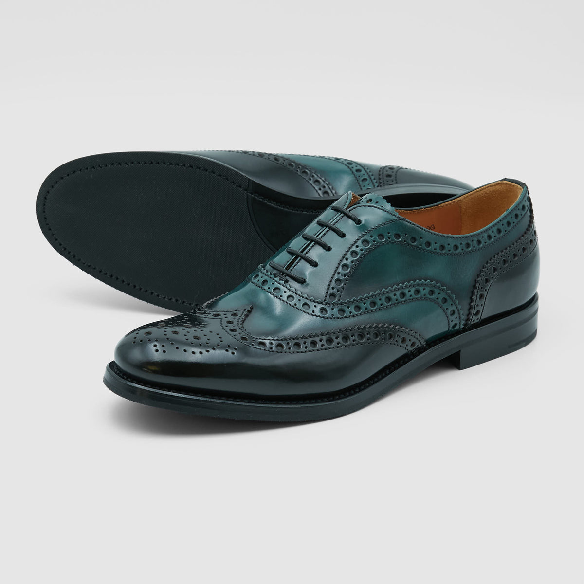 Church&#39;s Ladies Burwood Brogues Lace-up Oxford Shoe
