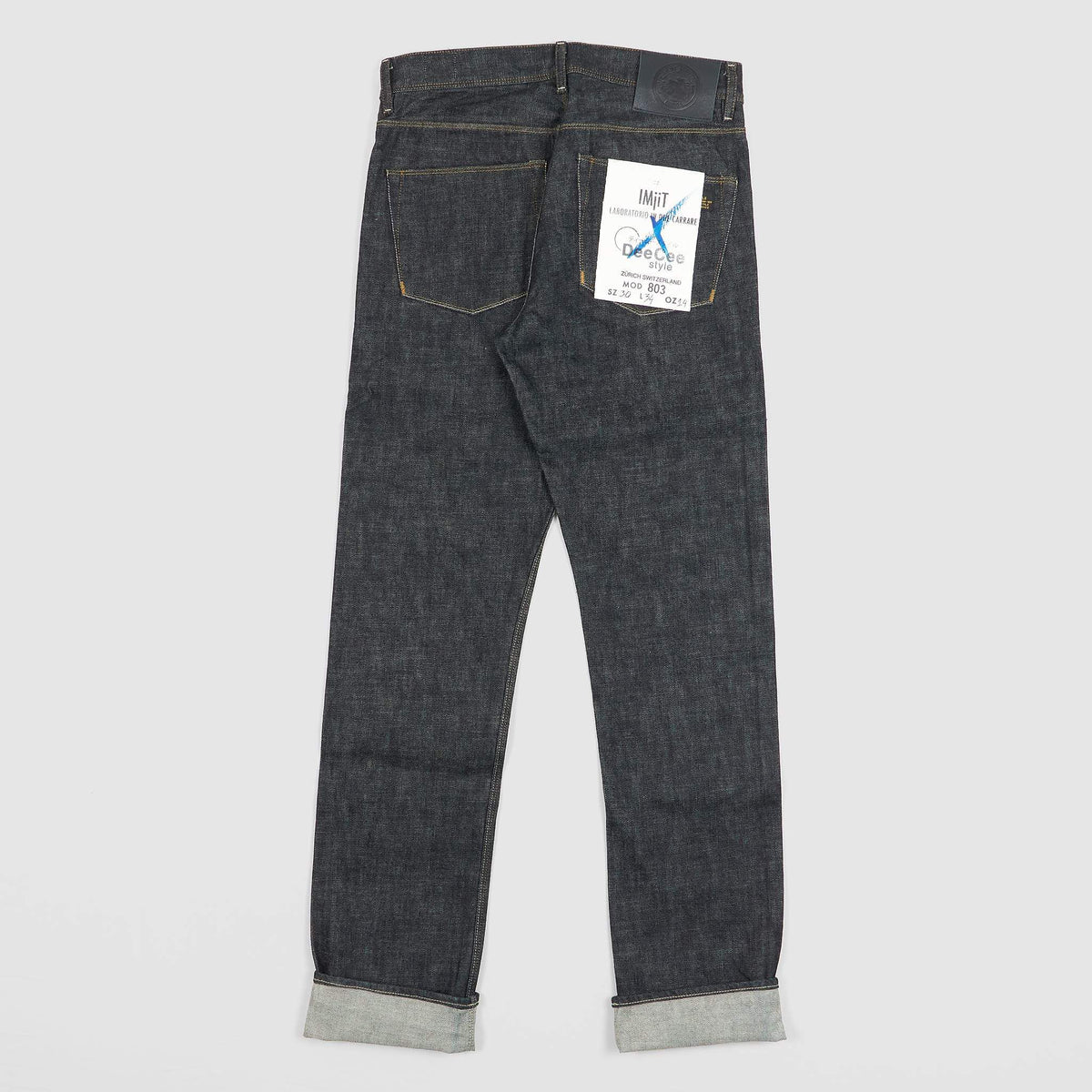 IMjiT x DeeCee style Regular Tapered Selvage Jeans