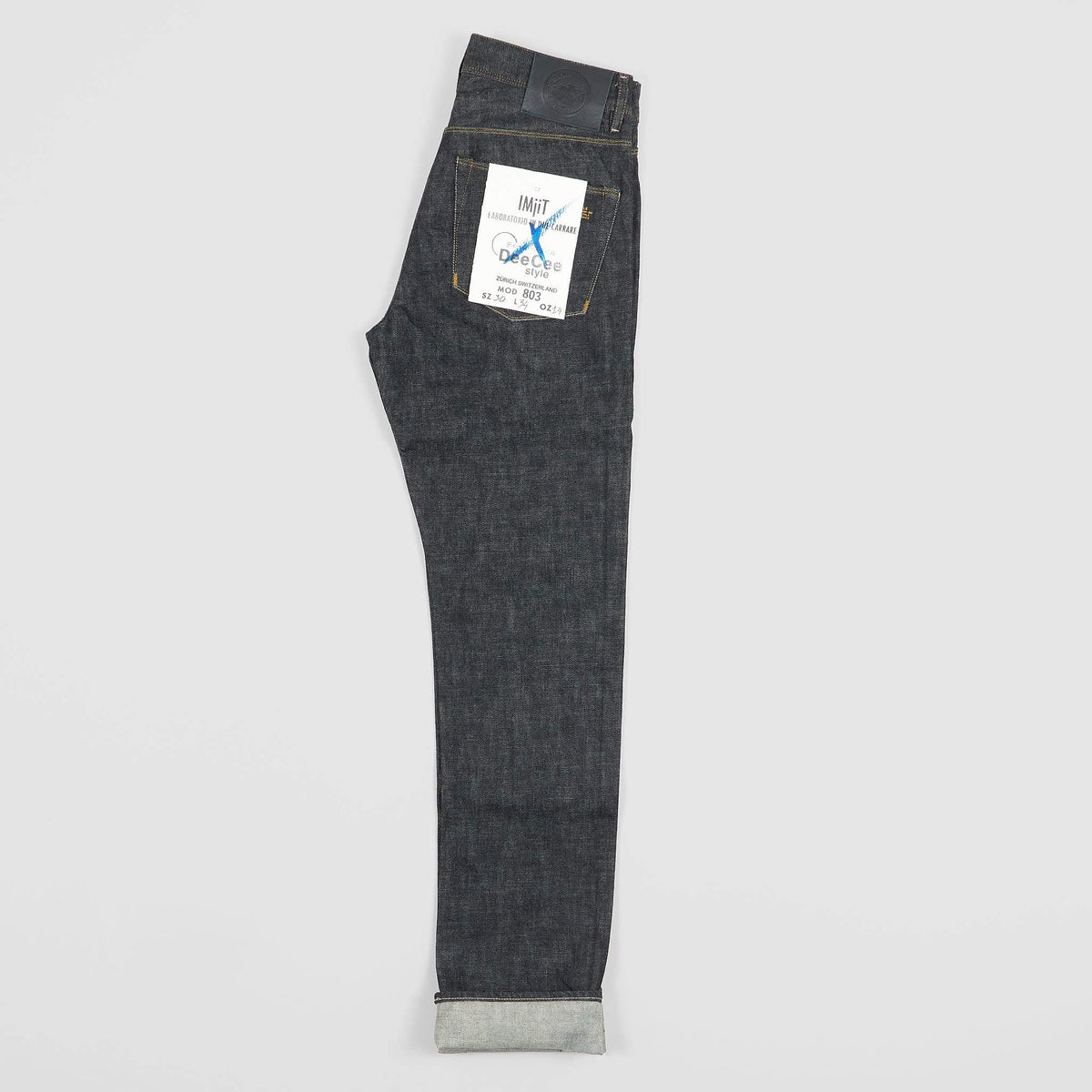 IMjiT x DeeCee style Regular Tapered Selvage Jeans