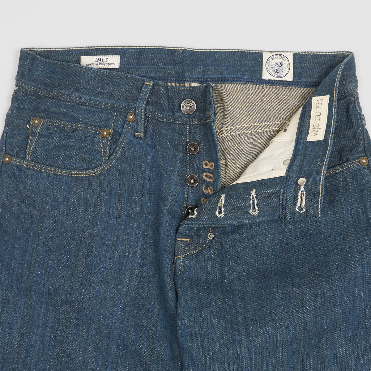 IMjiT 35020 Natural Indigo Jeans