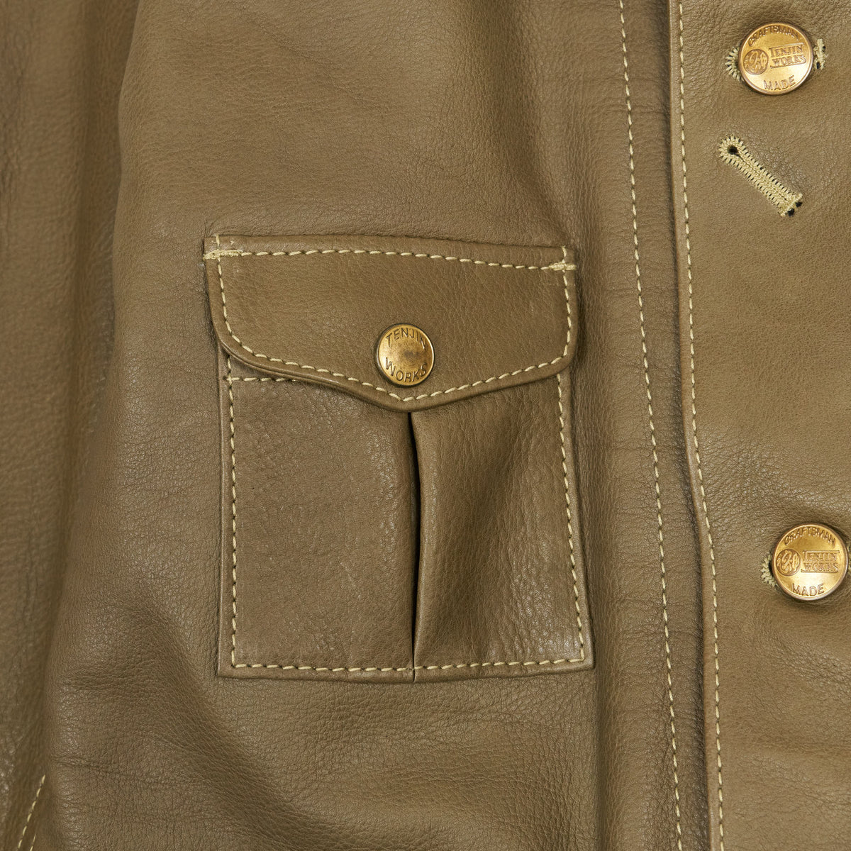 Tenjin Works Leather Work Coverall