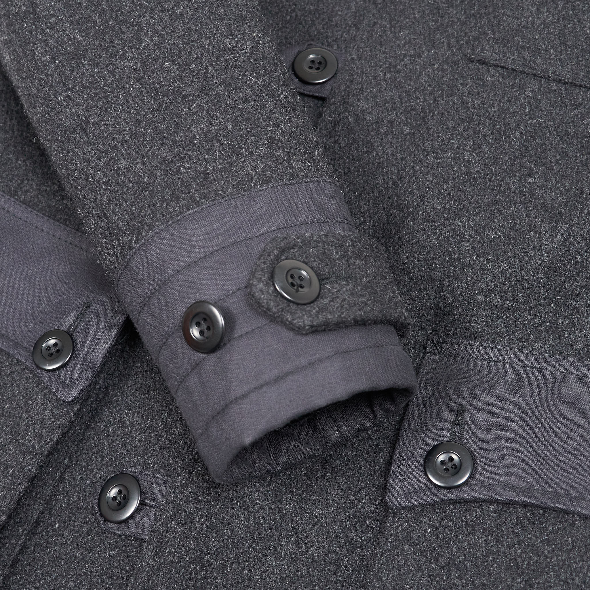 Mens military on sale wool jacket