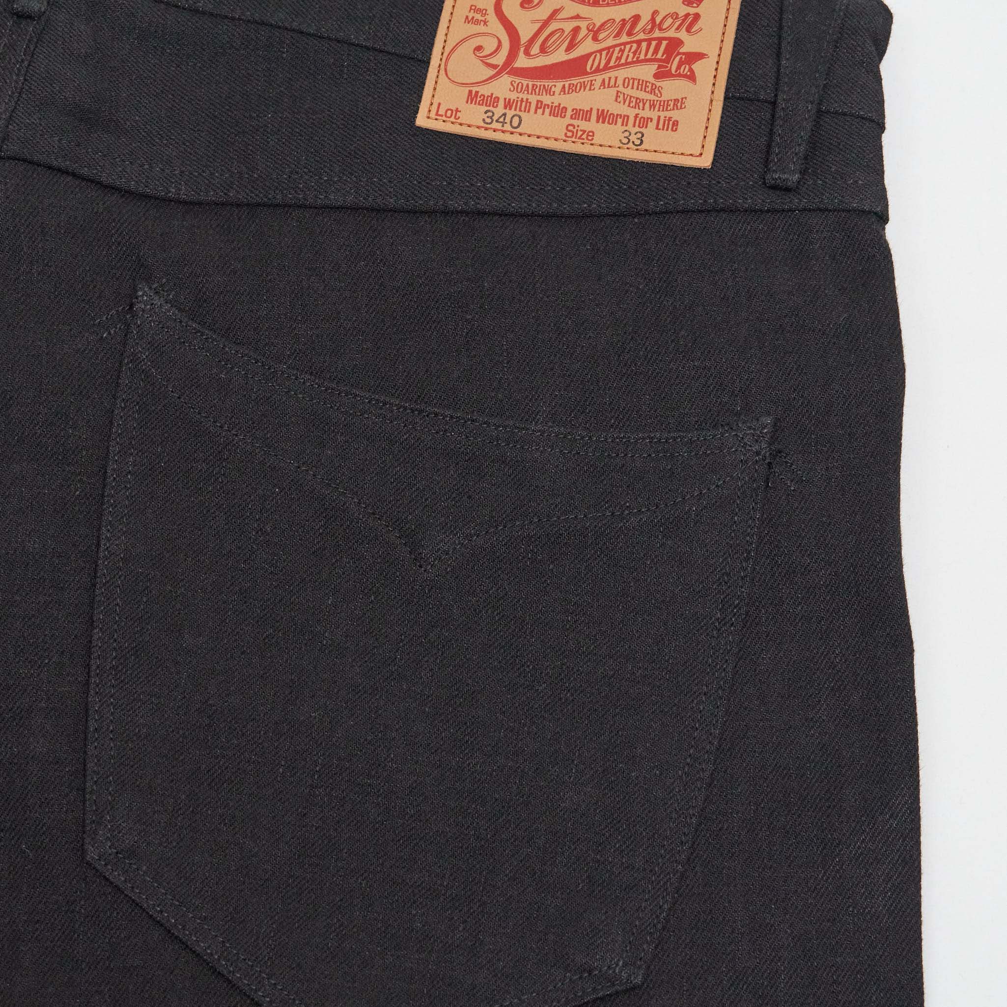Stevenson Overall CO. Black Denim Western Denim Jeans - DeeCee style