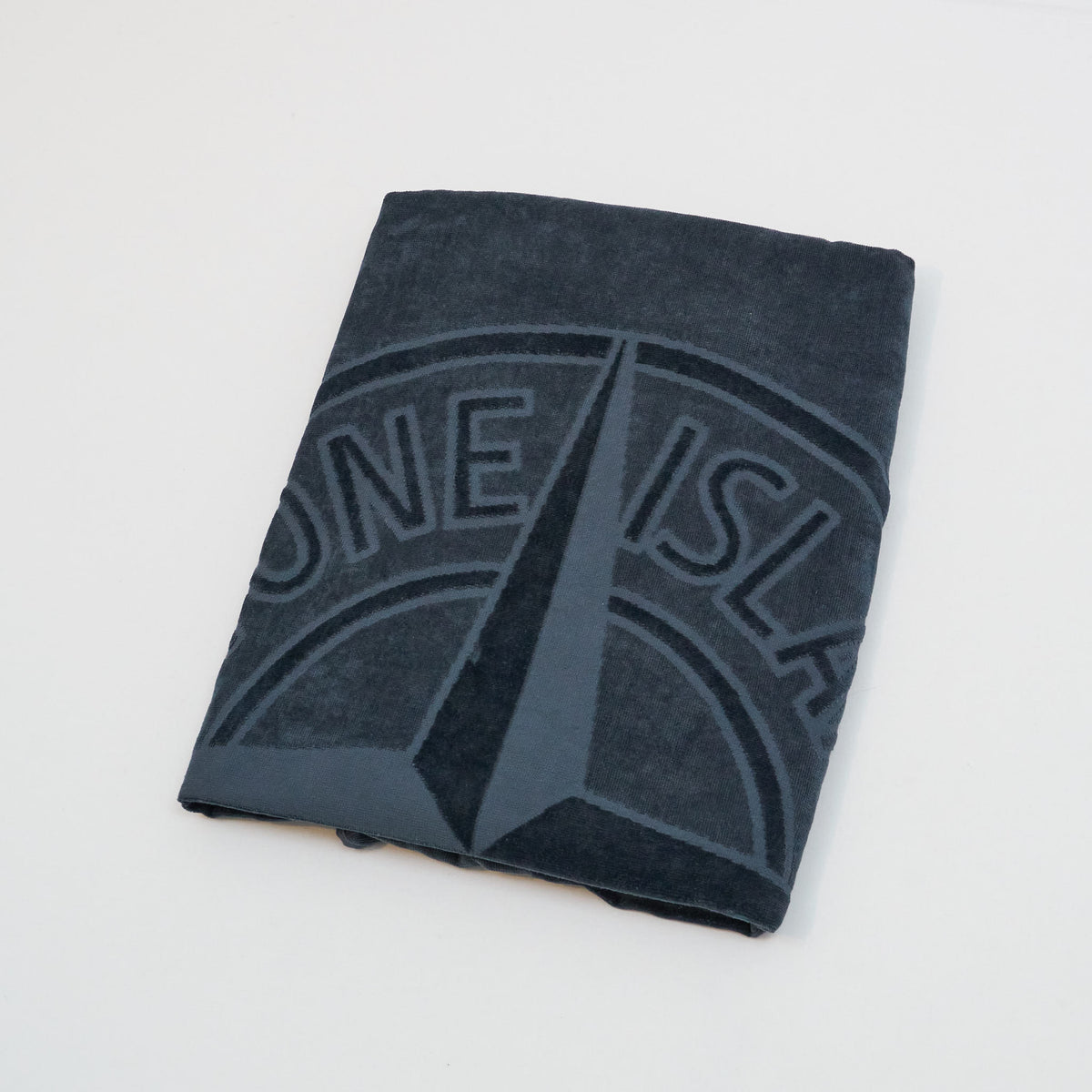 Stone Island Logo Beach Towel