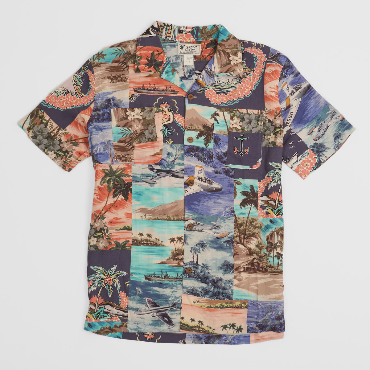 Double RL Aloha Hawaiian Style Shirt