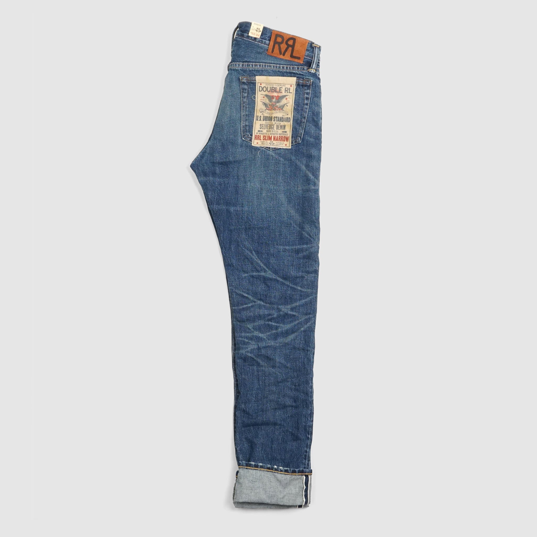 Double RL Selvage Denim Jeans Slim Narrow - DeeCee style