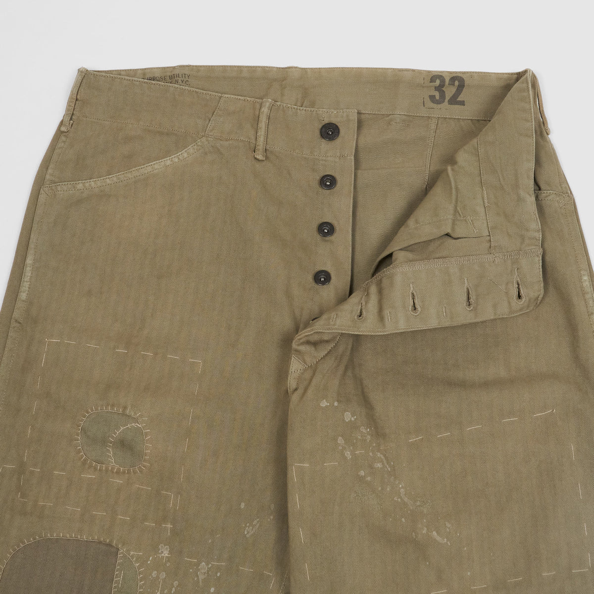 Double RL U.S Military Distressed Pants