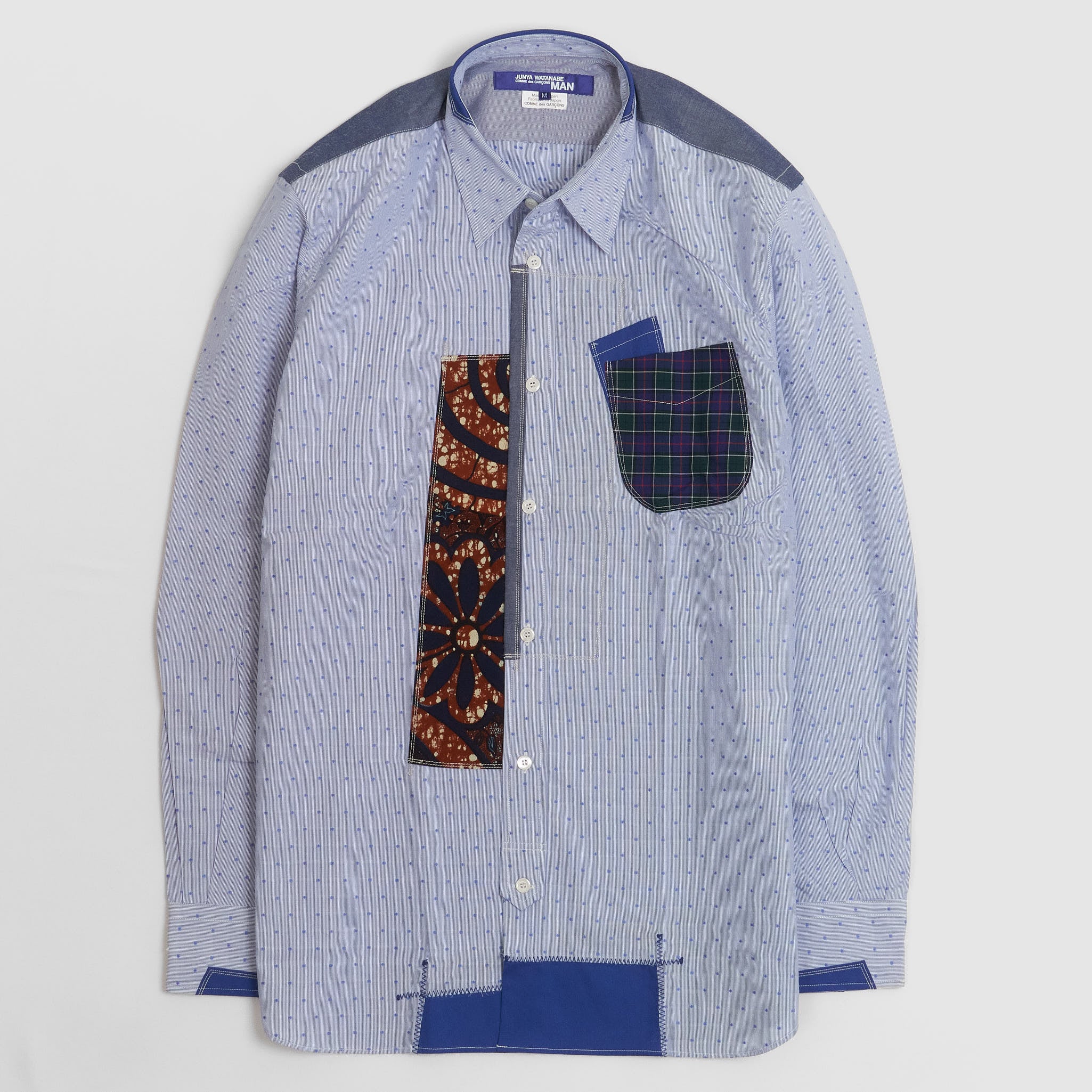 Junya Watanabe Man Patchwork Shirt - DeeCee style