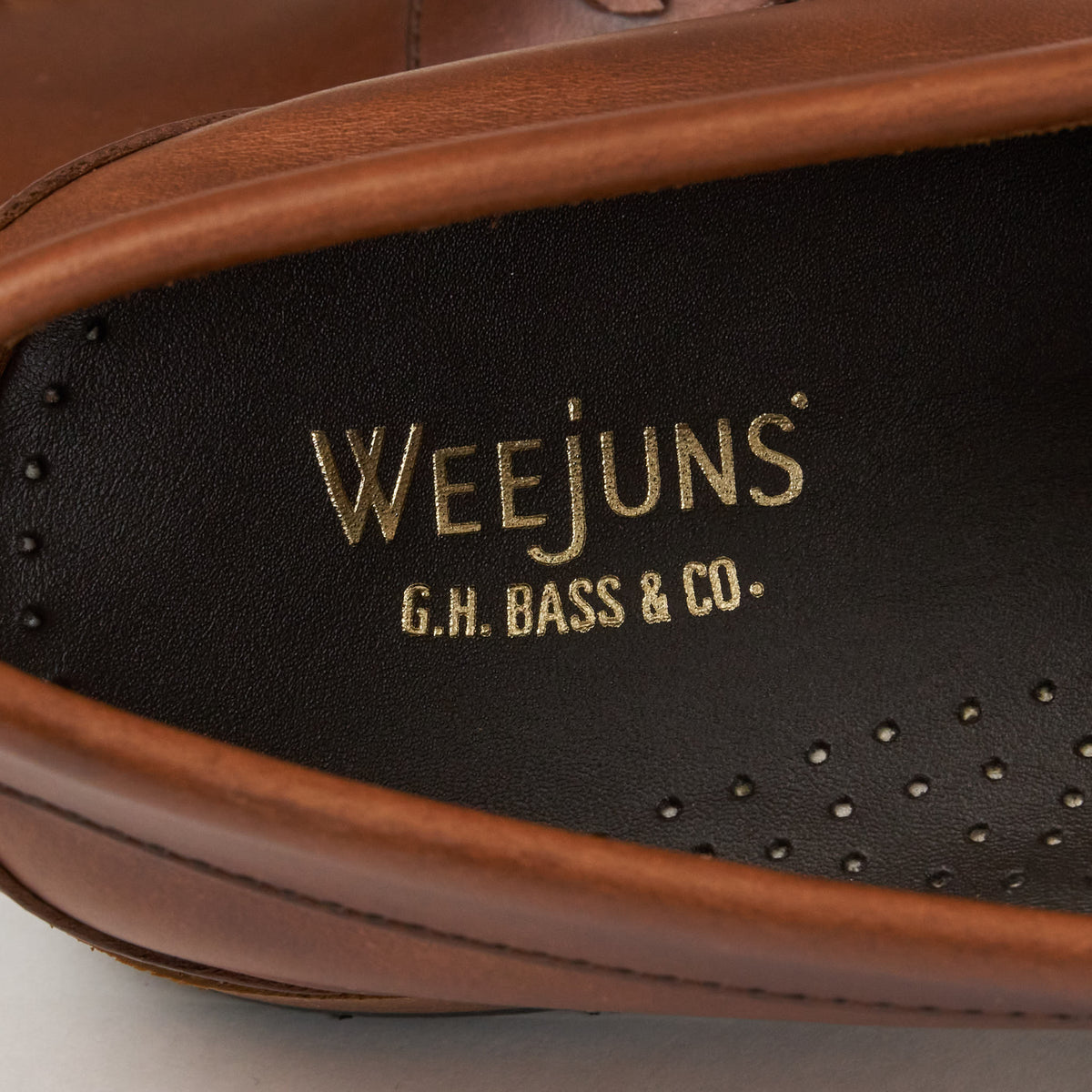 G.H. Bass &amp; Co. Weejuns Penny Loafers Waxed