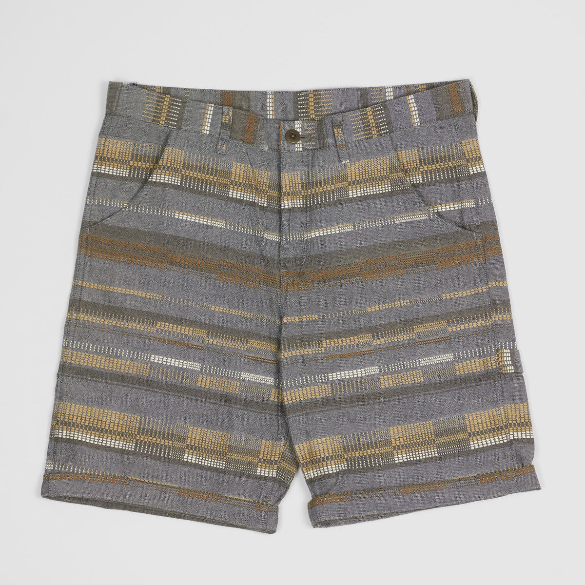 ts(s) Woven Cotton Bermuda Beach Shorts