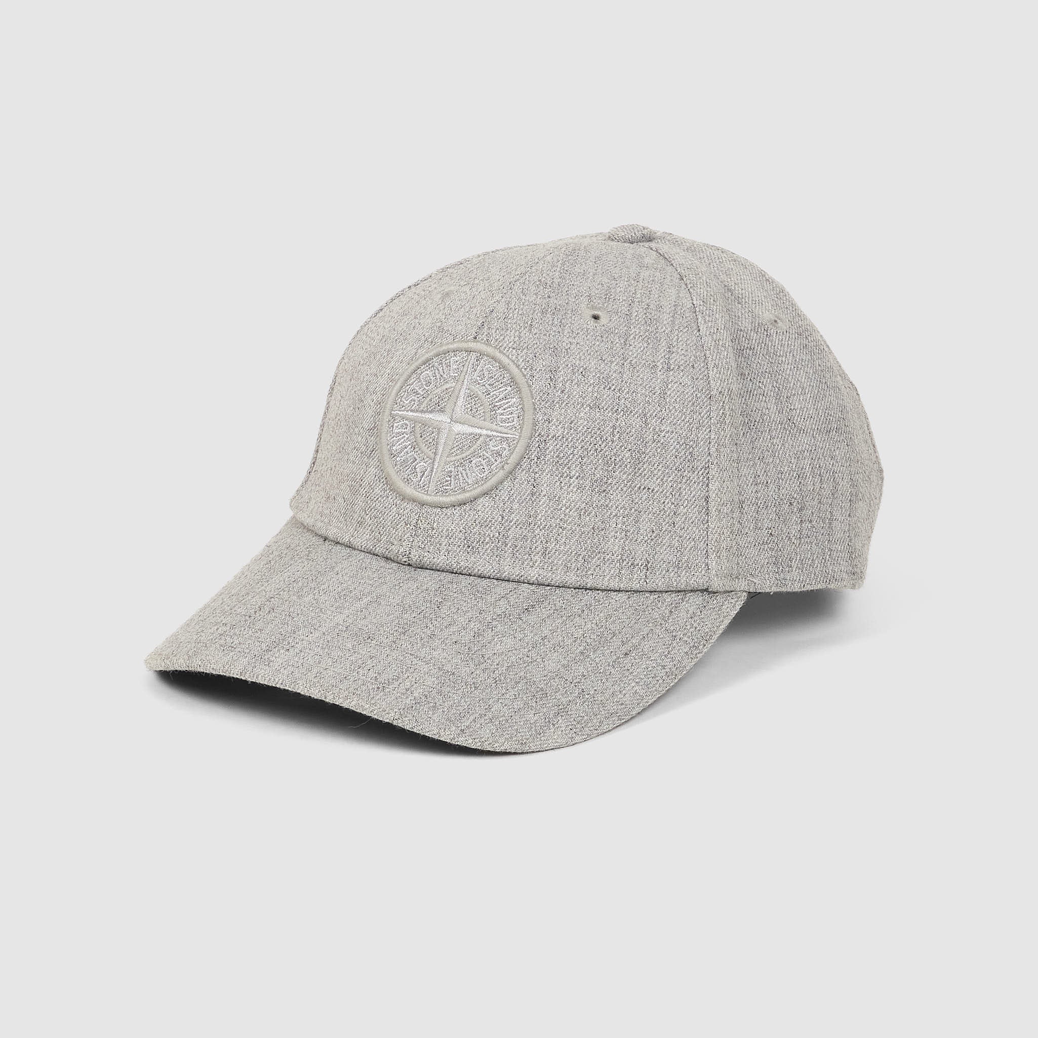 Stone island classic sales embroidered baseball cap