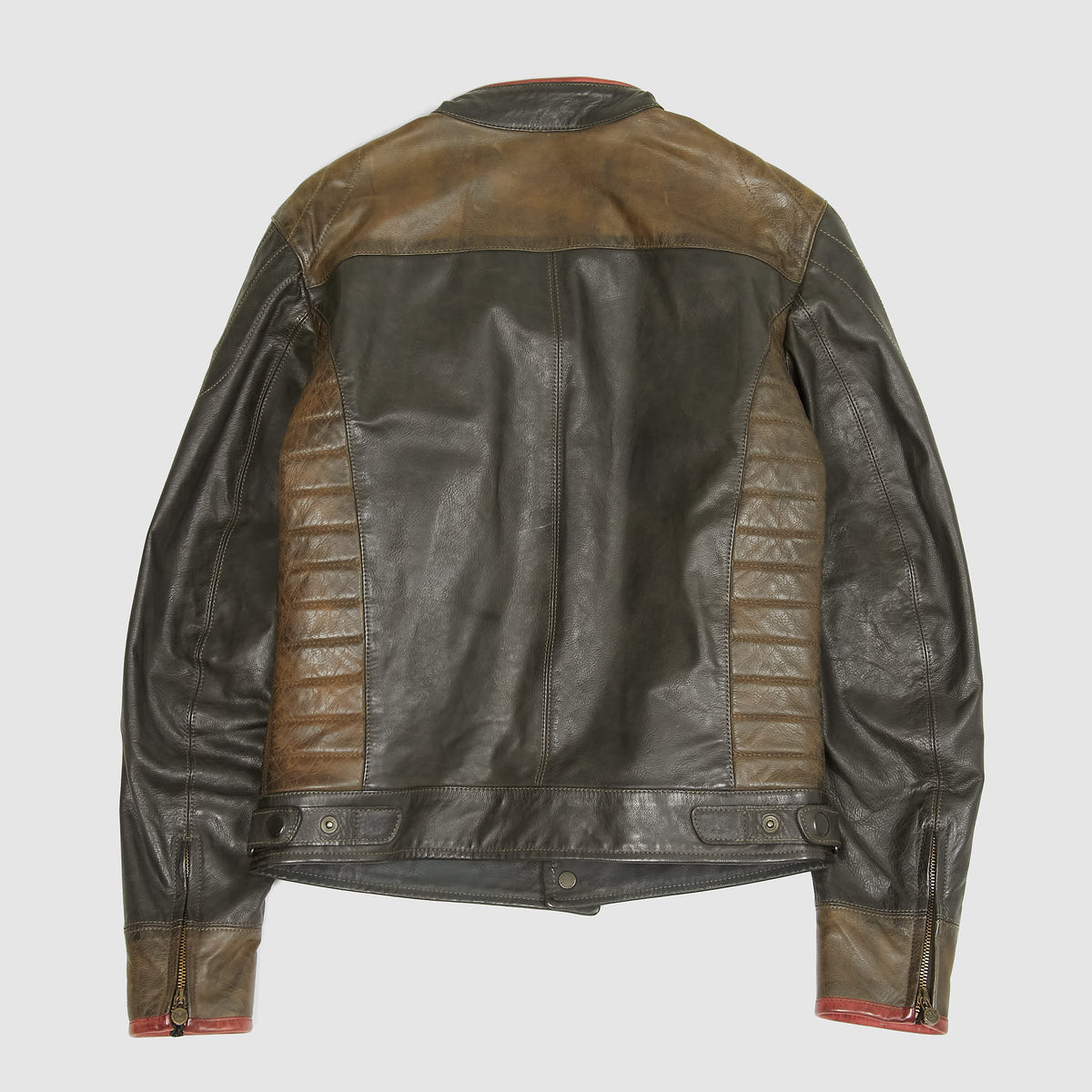 Matchless Model x Reloaded 2 Tone Leather Jacket