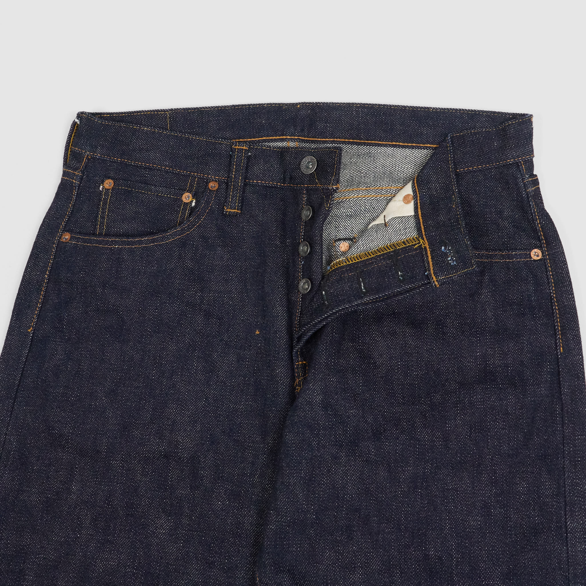 Samurai Jeans Limited 21oz Selvage Denim Model Zero Jeans - DeeCee 