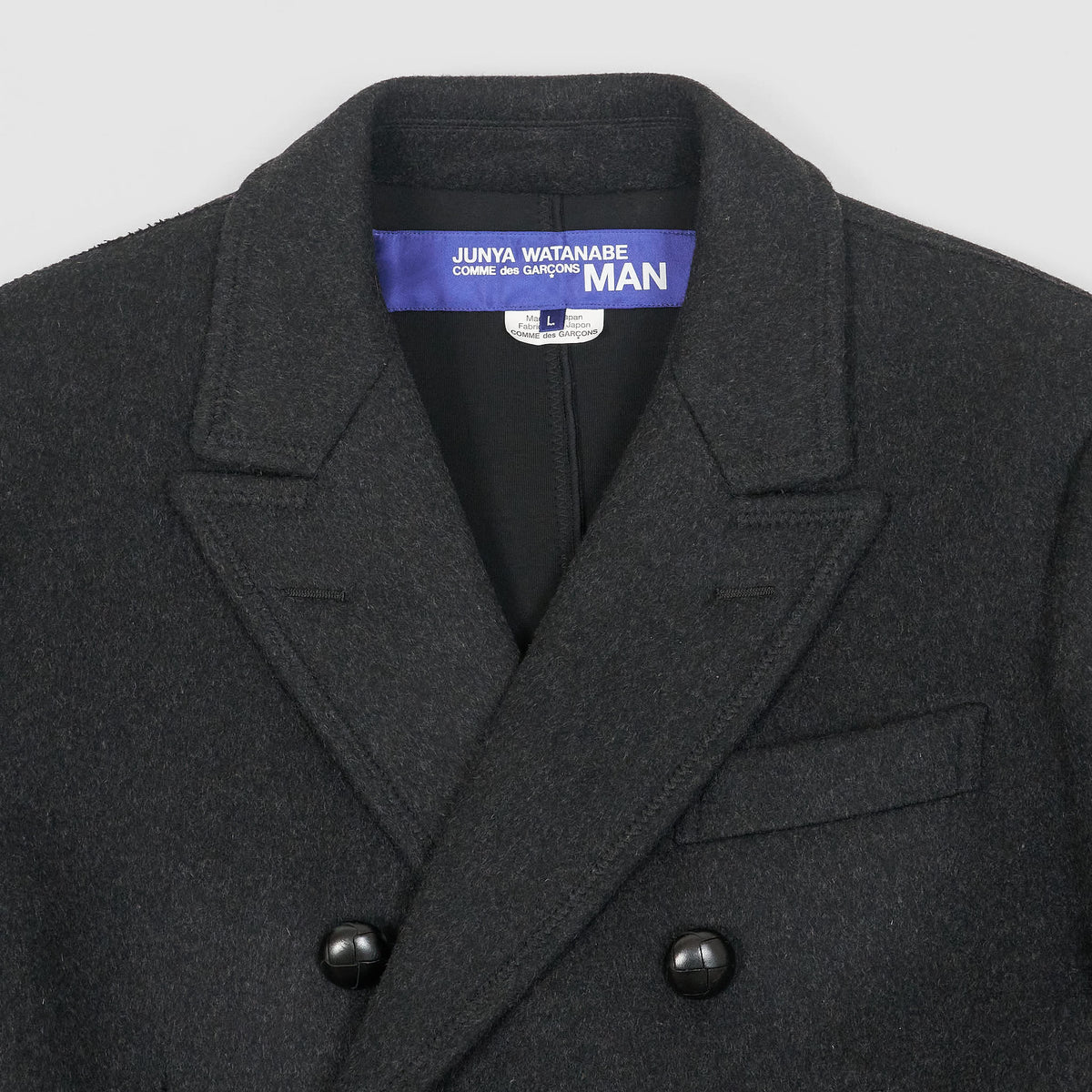 Junya Watanabe Man Doublebreasted Winter Coat