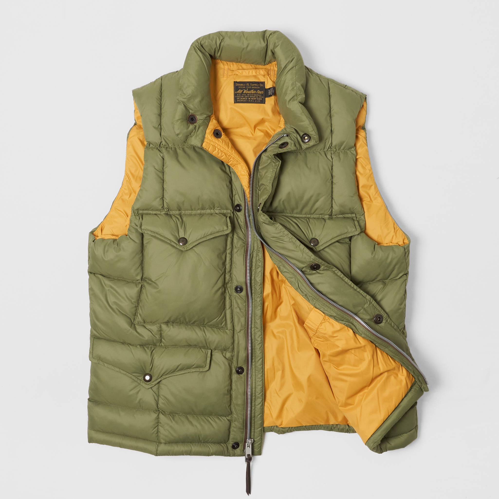 Double RL Quilted Vest - DeeCee style