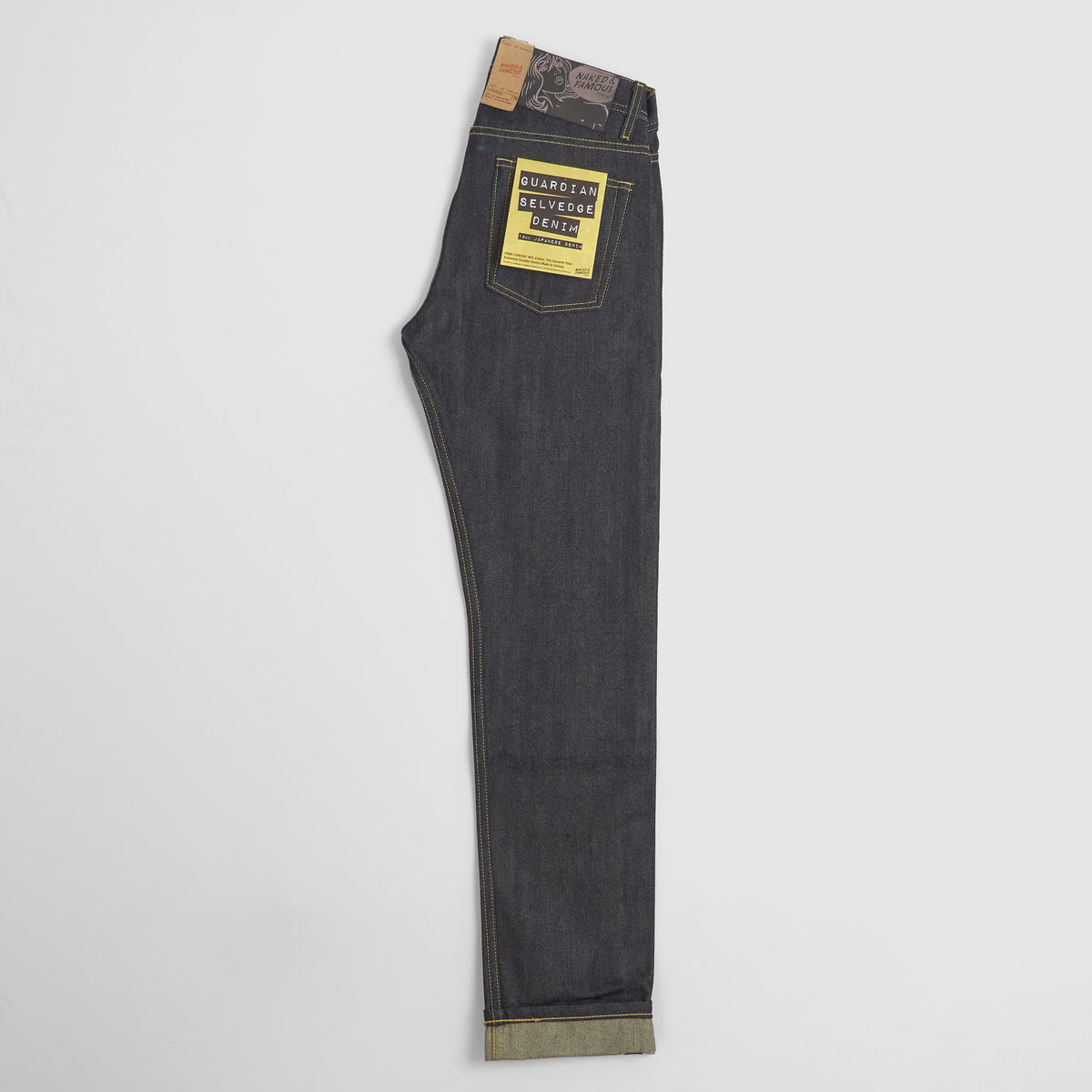 Naked &amp; Famous Guardian Selvage Denim Weird Guy