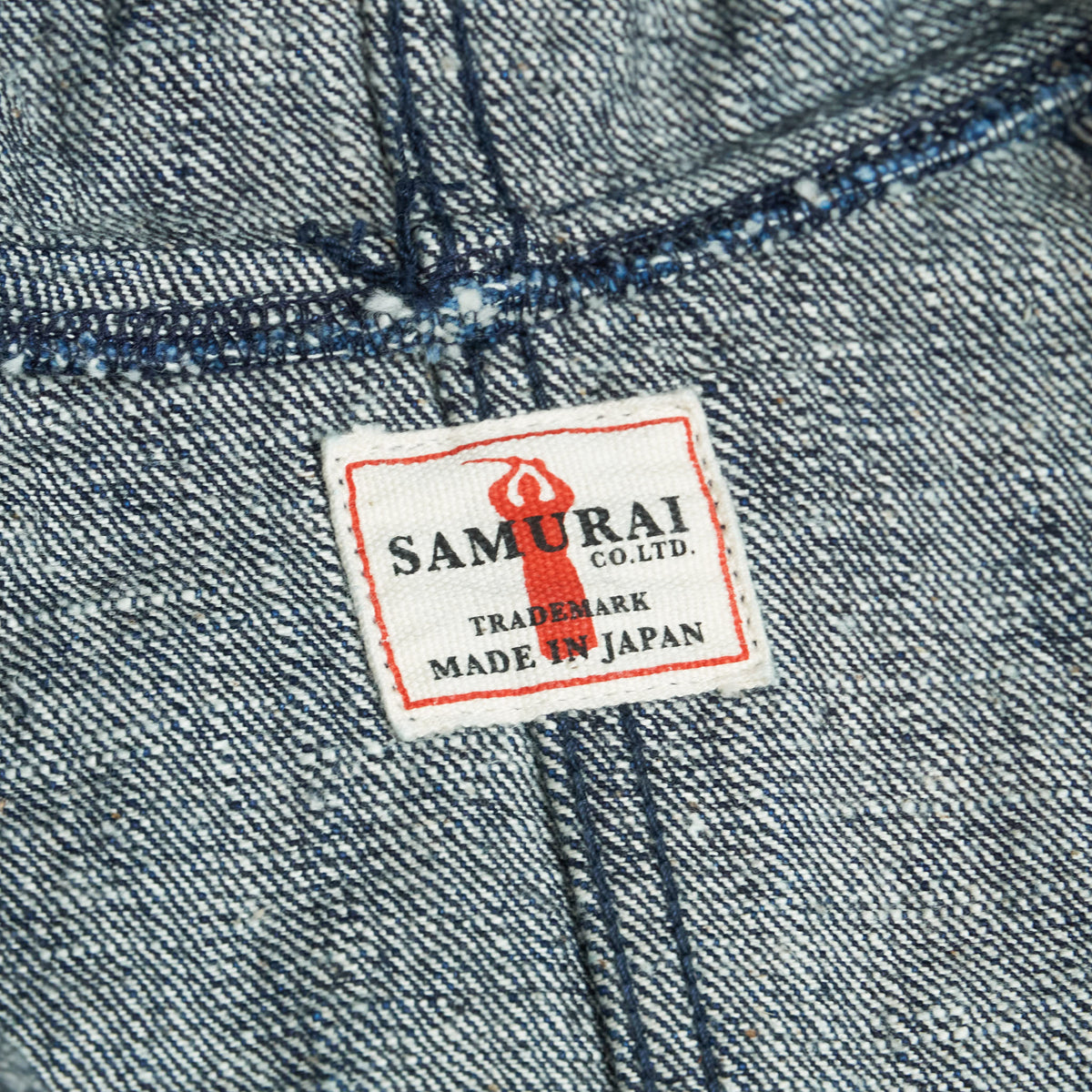Samurai Jeans Denim Zip-Hoodie Jacket