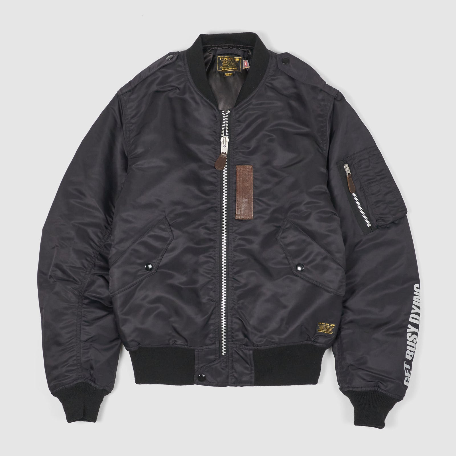 Neighborhood MA-1 Flight Jacket Mod | Black