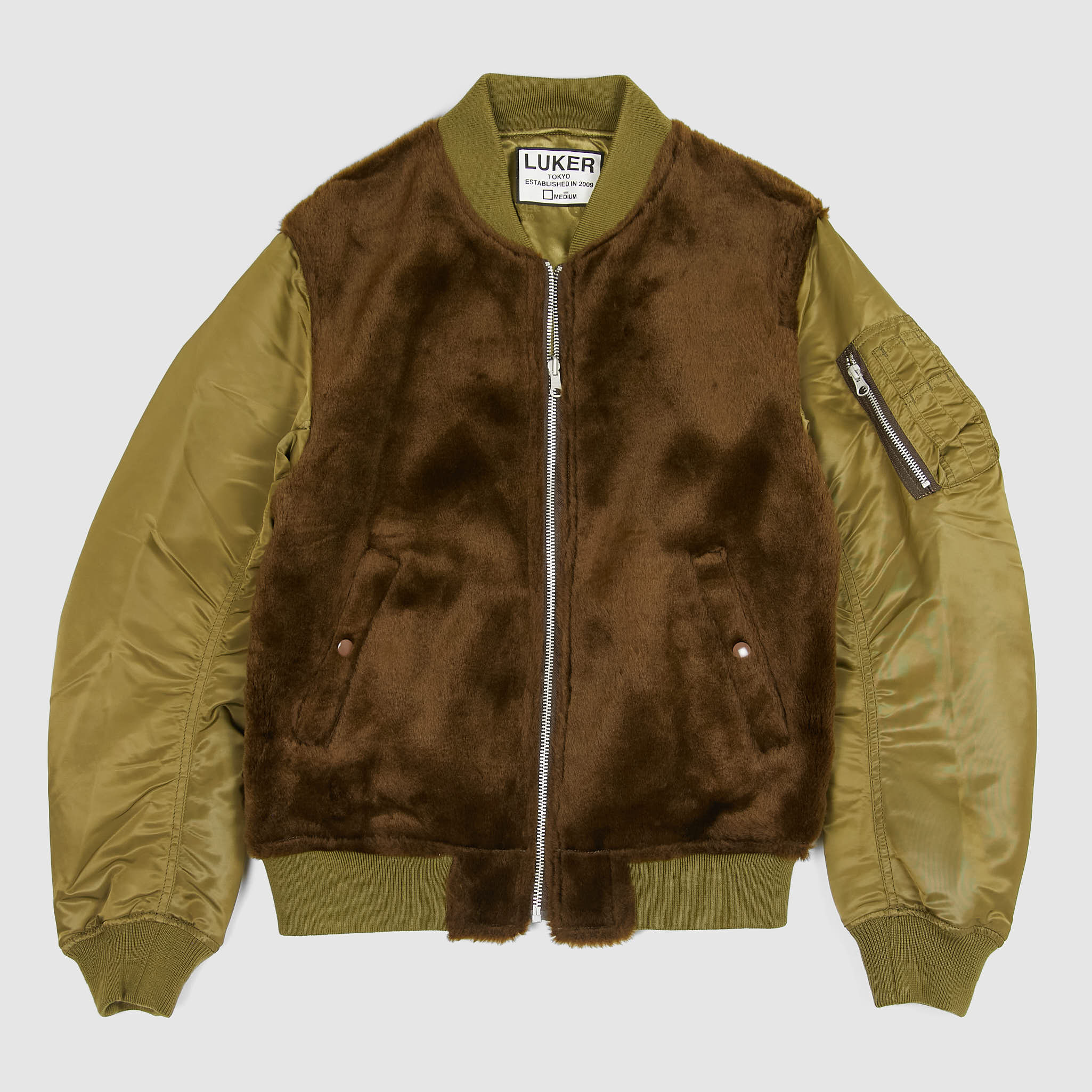 Neighborhood Luker Reversible MA-1 Flight-Jacket - DeeCee style