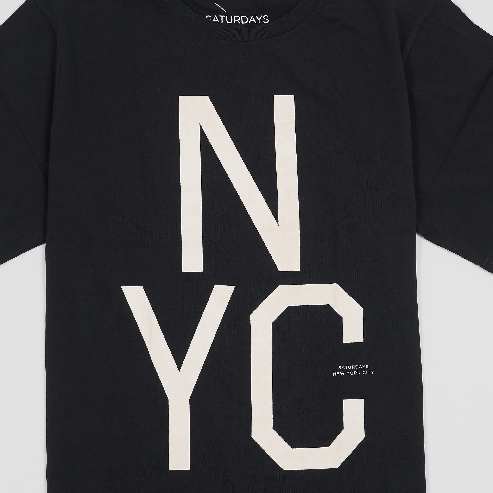 Saturdays NYC Short Sleeve Crew Neck T-Shirt - DeeCee style