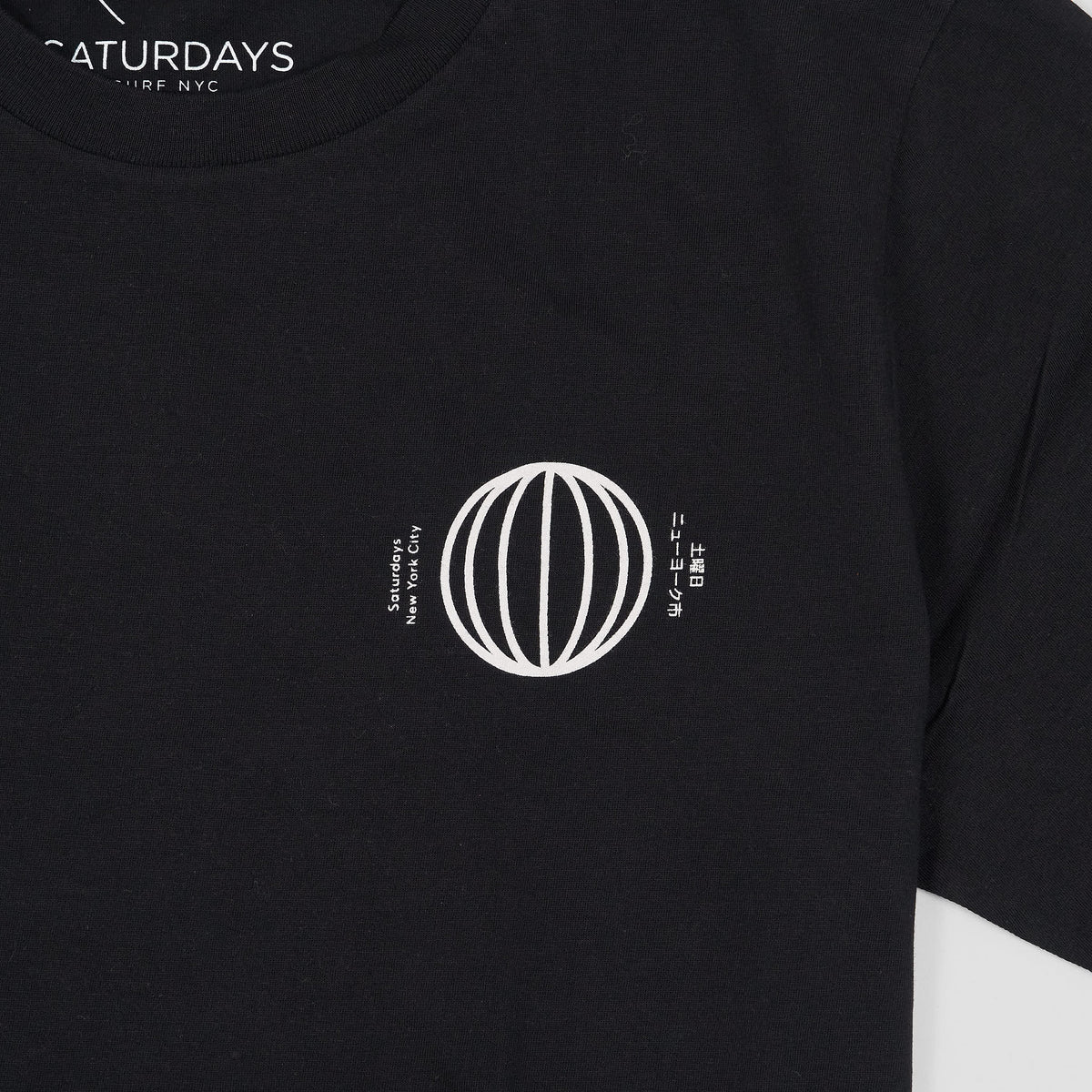 Saturdays NYC Printed Crew Neck Short Sleeve T-Shirt