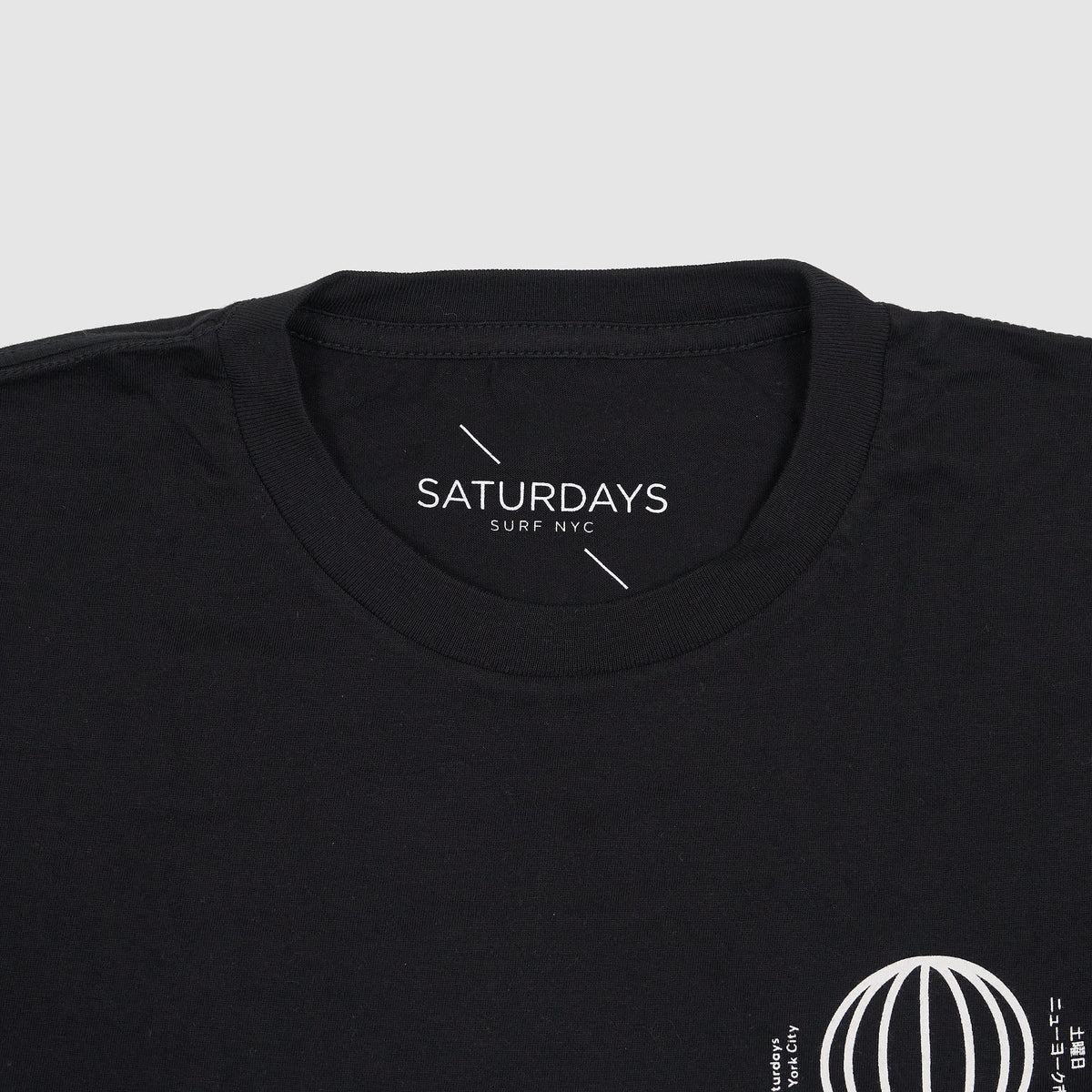 Saturdays NYC Printed Crew Neck Short Sleeve T-Shirt