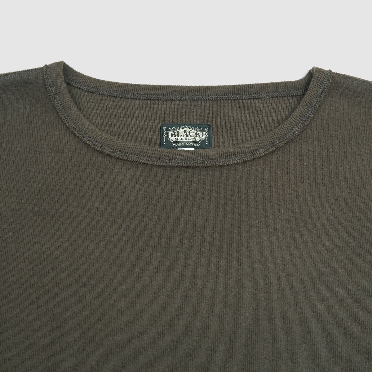 Black Sign Heavy Cotton Long Sleeve T-Shirt