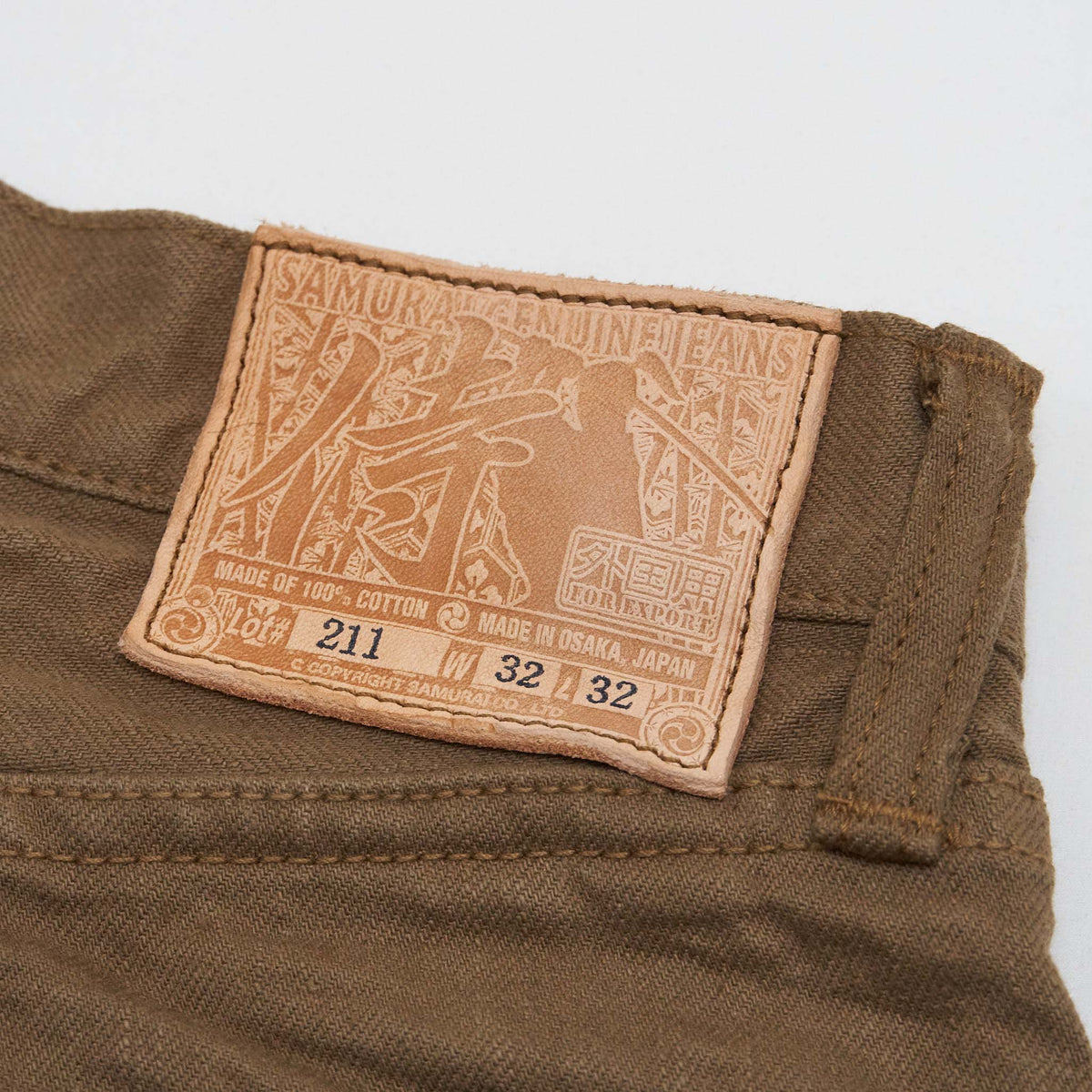 Samurai Jeans Sulfide Dyed Heavy 5-Pocket Jeans