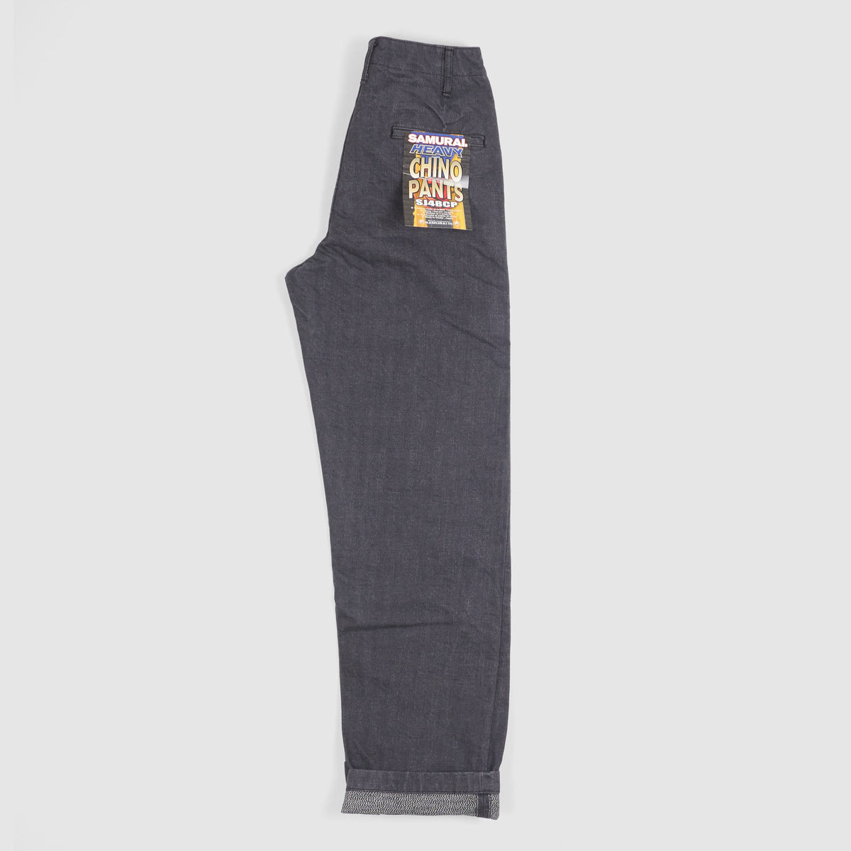 Samurai Jeans 15oz. Black Classic Wide Chino