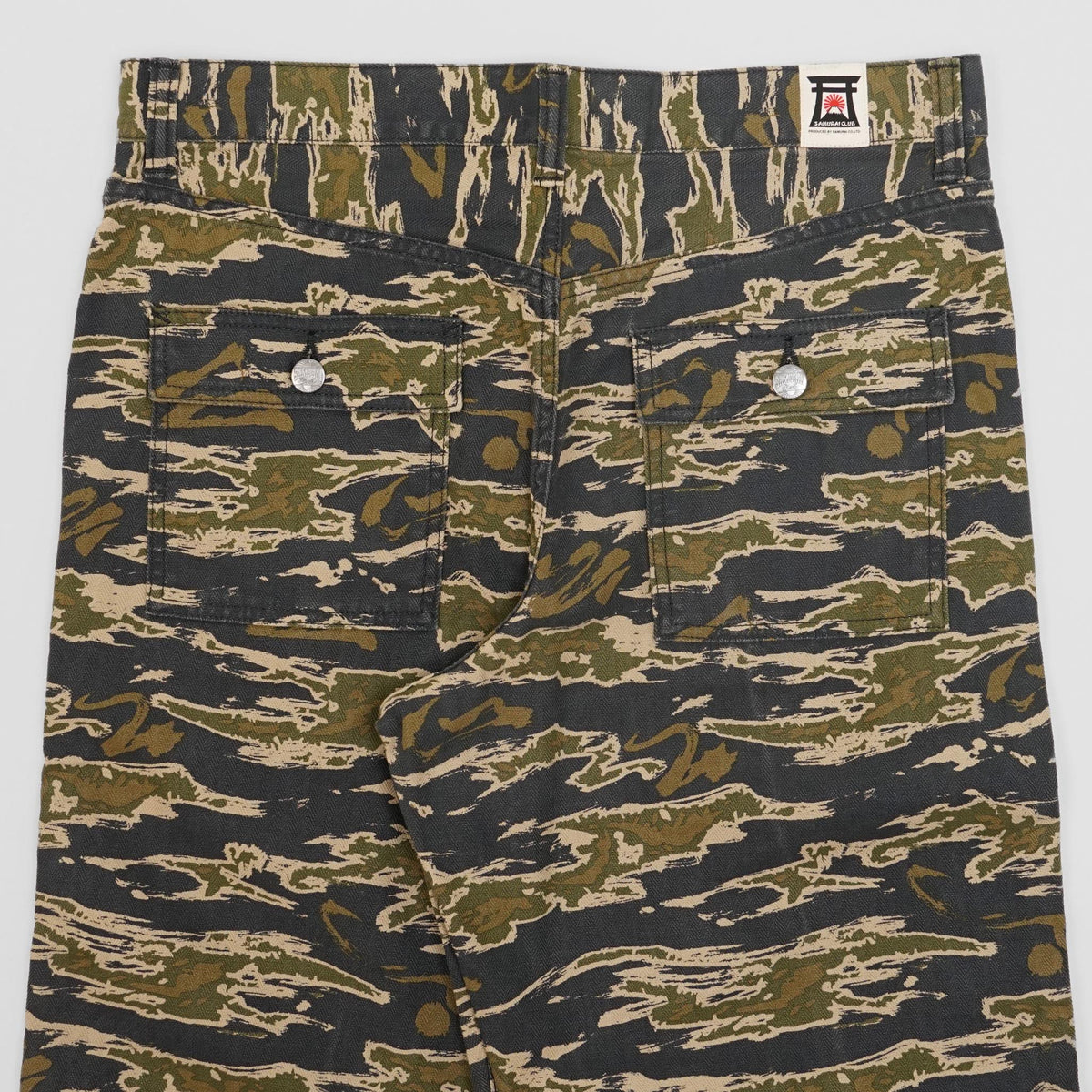 Samurai Jeans Camouflage Fatigue Pants