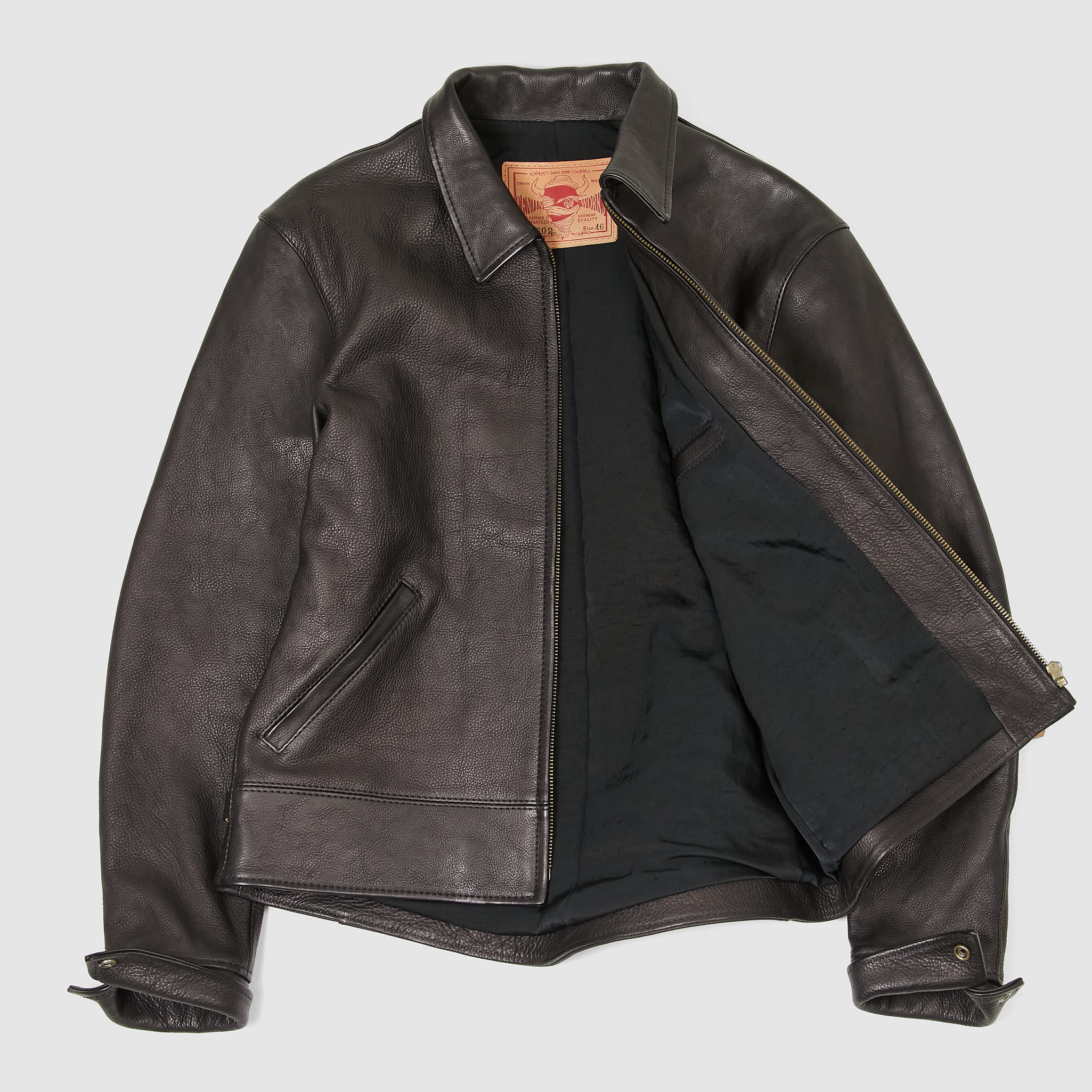 じ*ん様 【GRANCY】Pierced Tuck Tailored Jacke Tenjin Works Highway Riders Jacket - DeeCee style